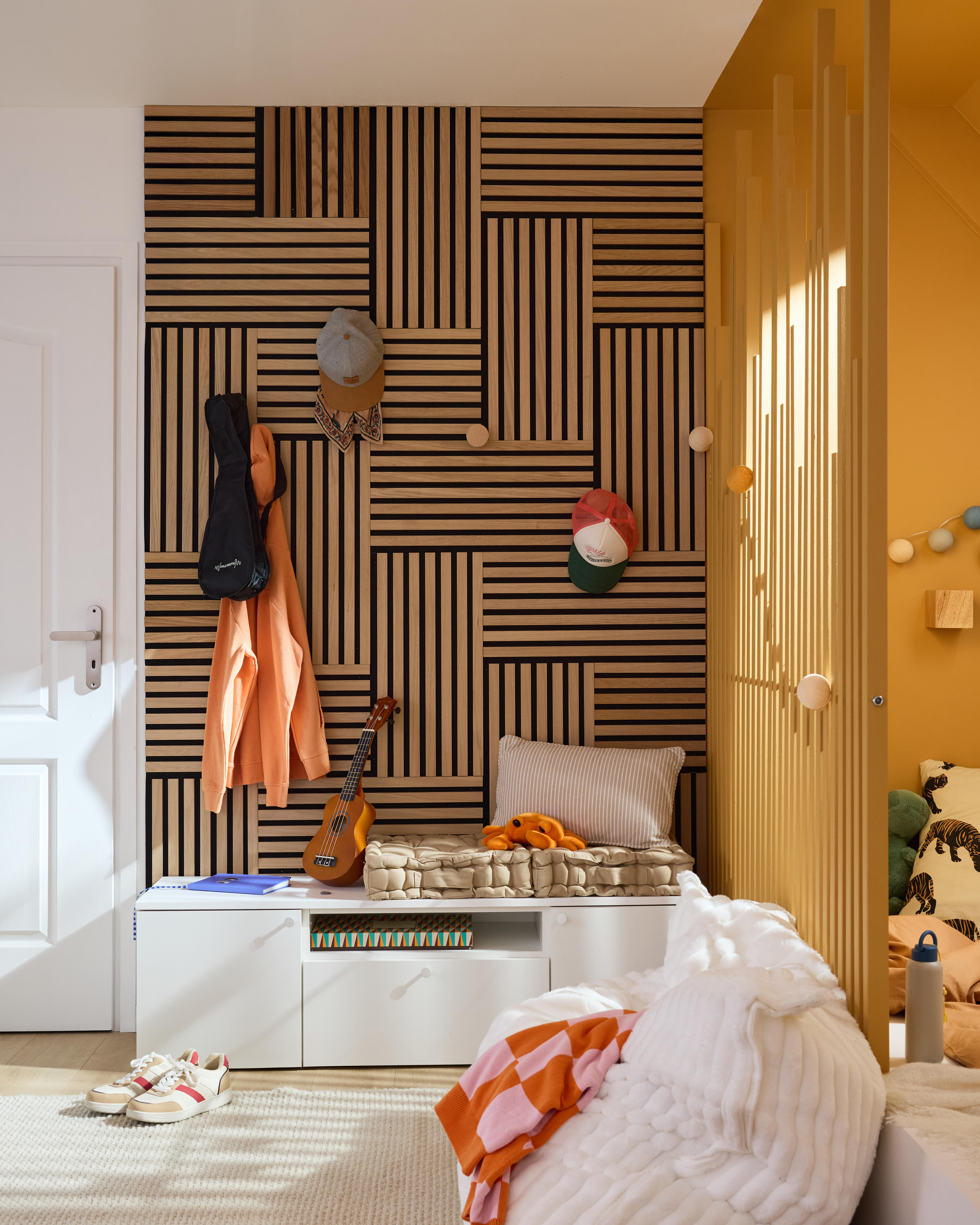 Porta de bater 38,4x40 cm branco Spaceo Evo'M Riga - 9