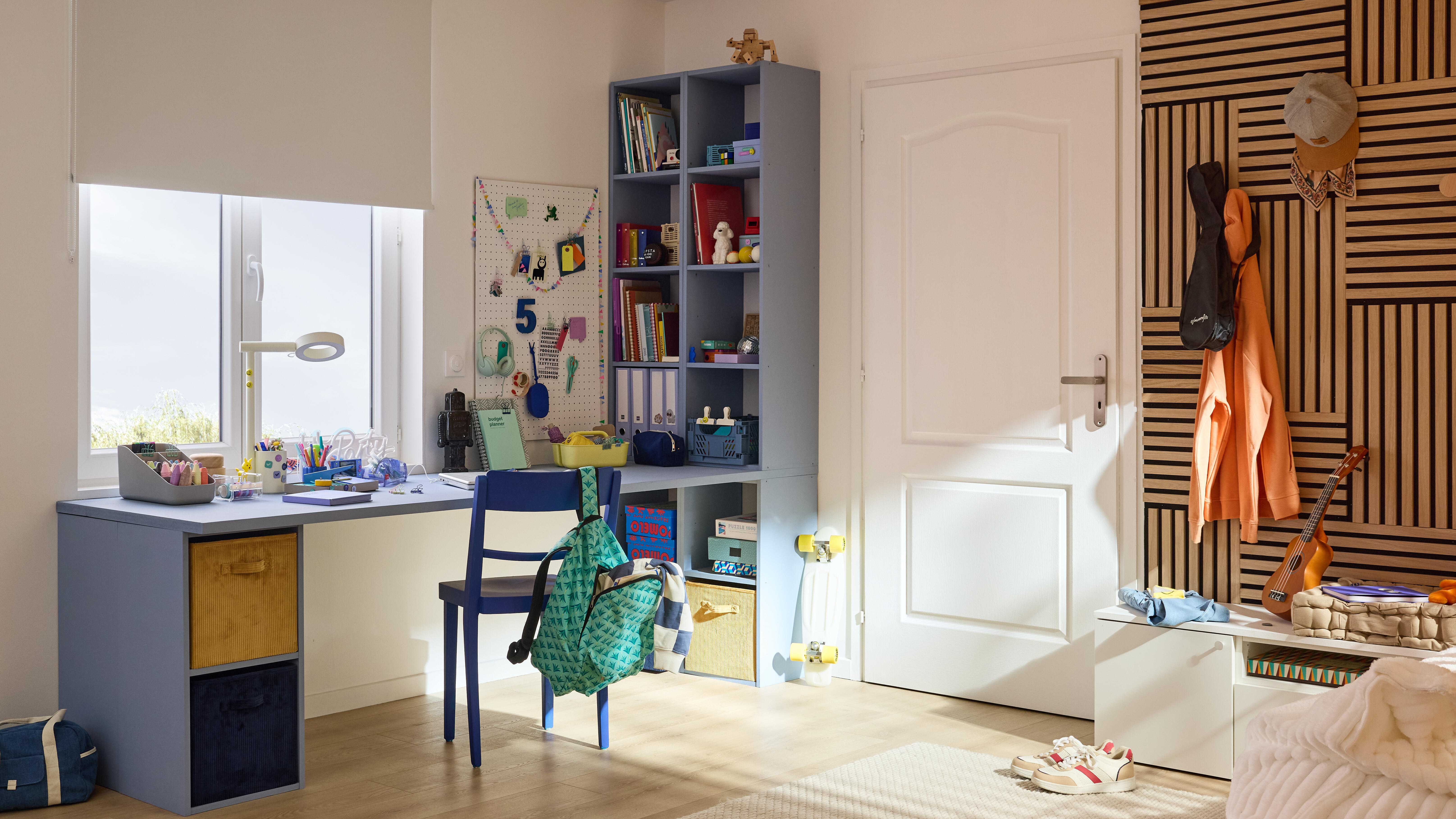 Painel perfurado 90X60 MADEIRA - 10