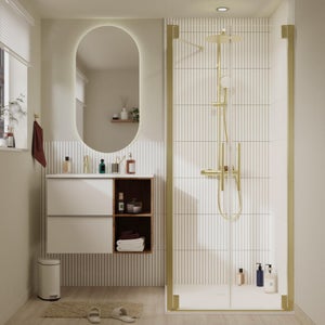 Porte de douche Leroy Merlin