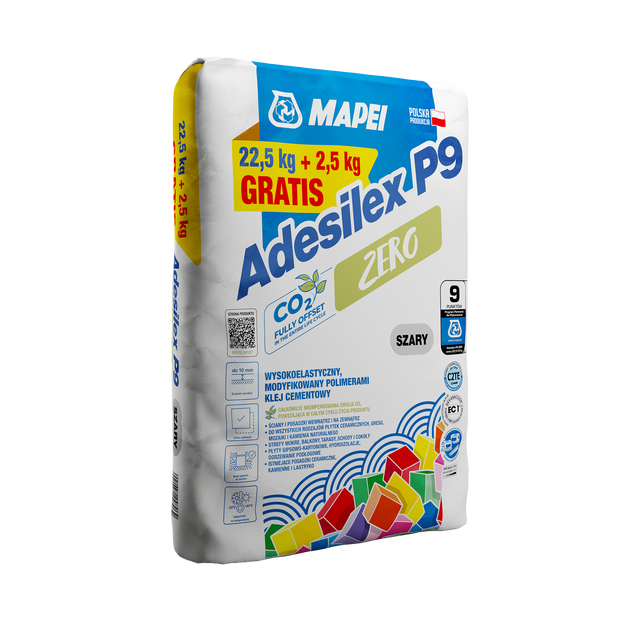 Zaprawa klejowa Adesilex P9 szary 22,5+2.5kg Mapei
