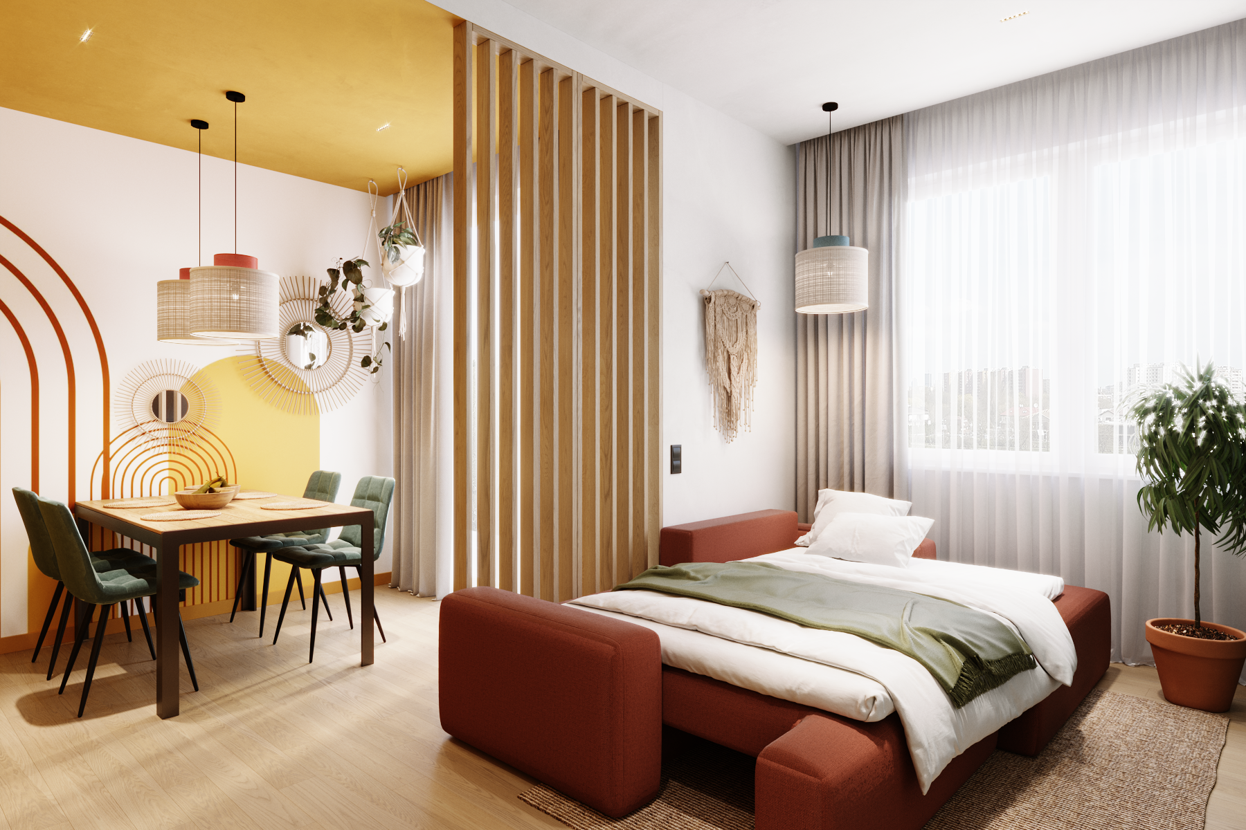 Zasłona zaciemniająca Annalise jasnobeżowa 140 x 280 na taśmie Inspire - 5