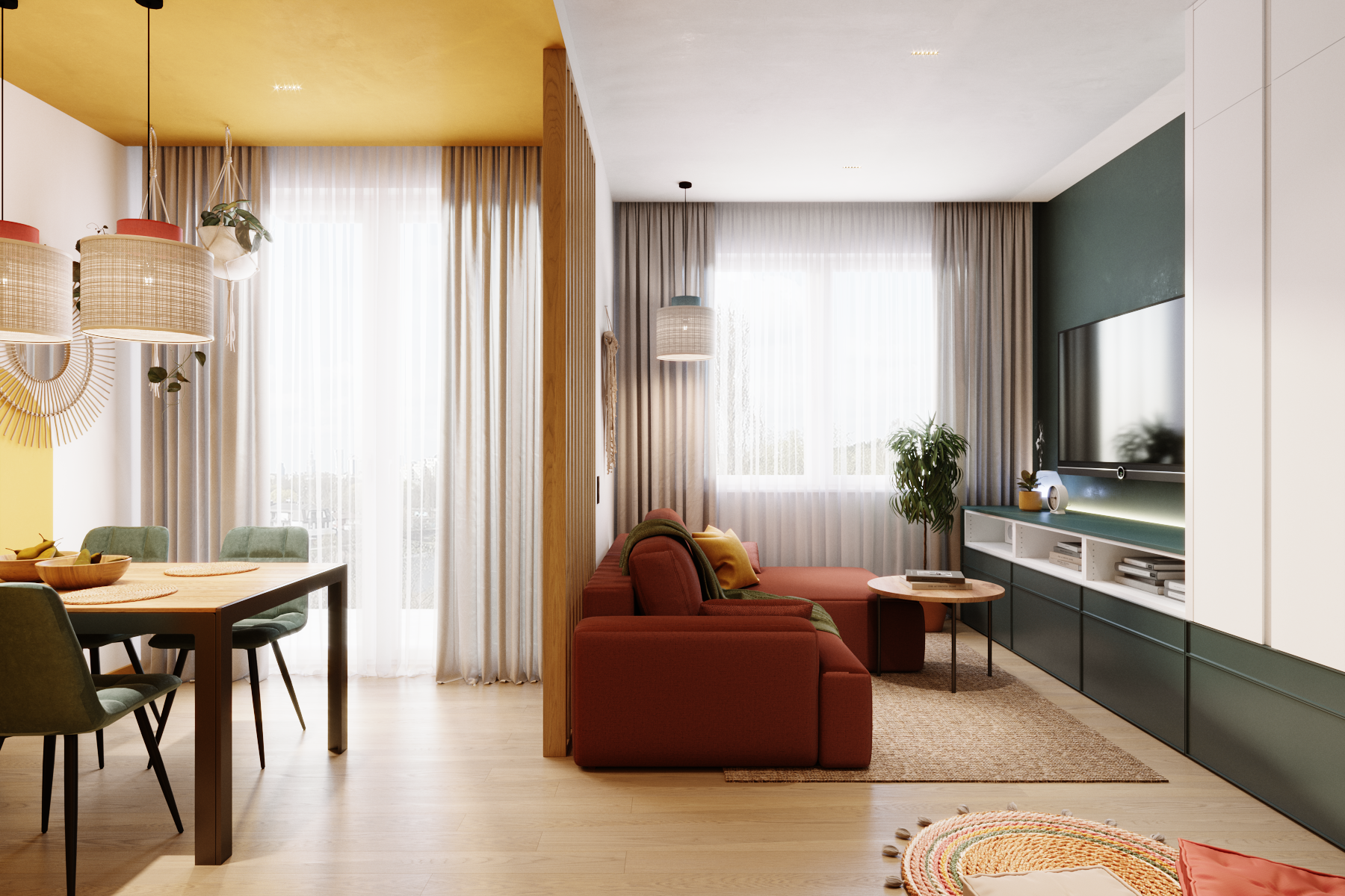 Zasłona zaciemniająca Annalise jasnobeżowa 140 x 280 na taśmie Inspire - 4