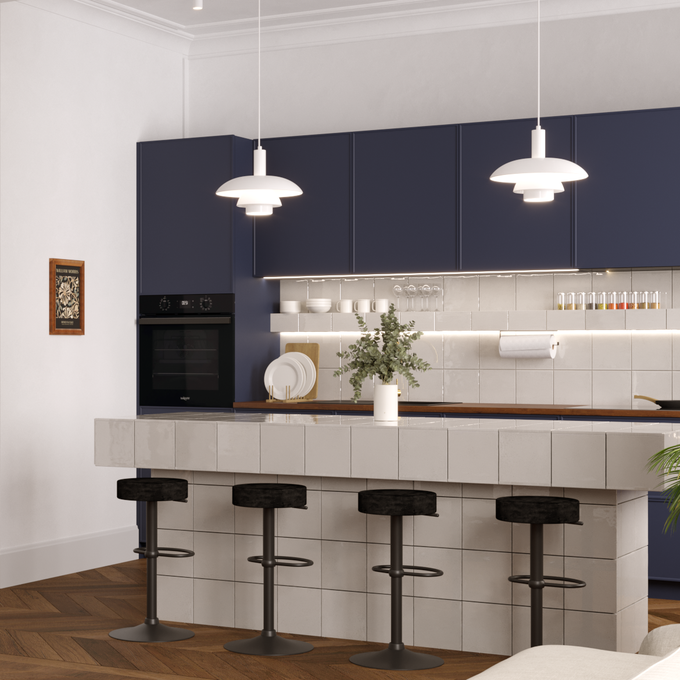 granatowa kuchnia