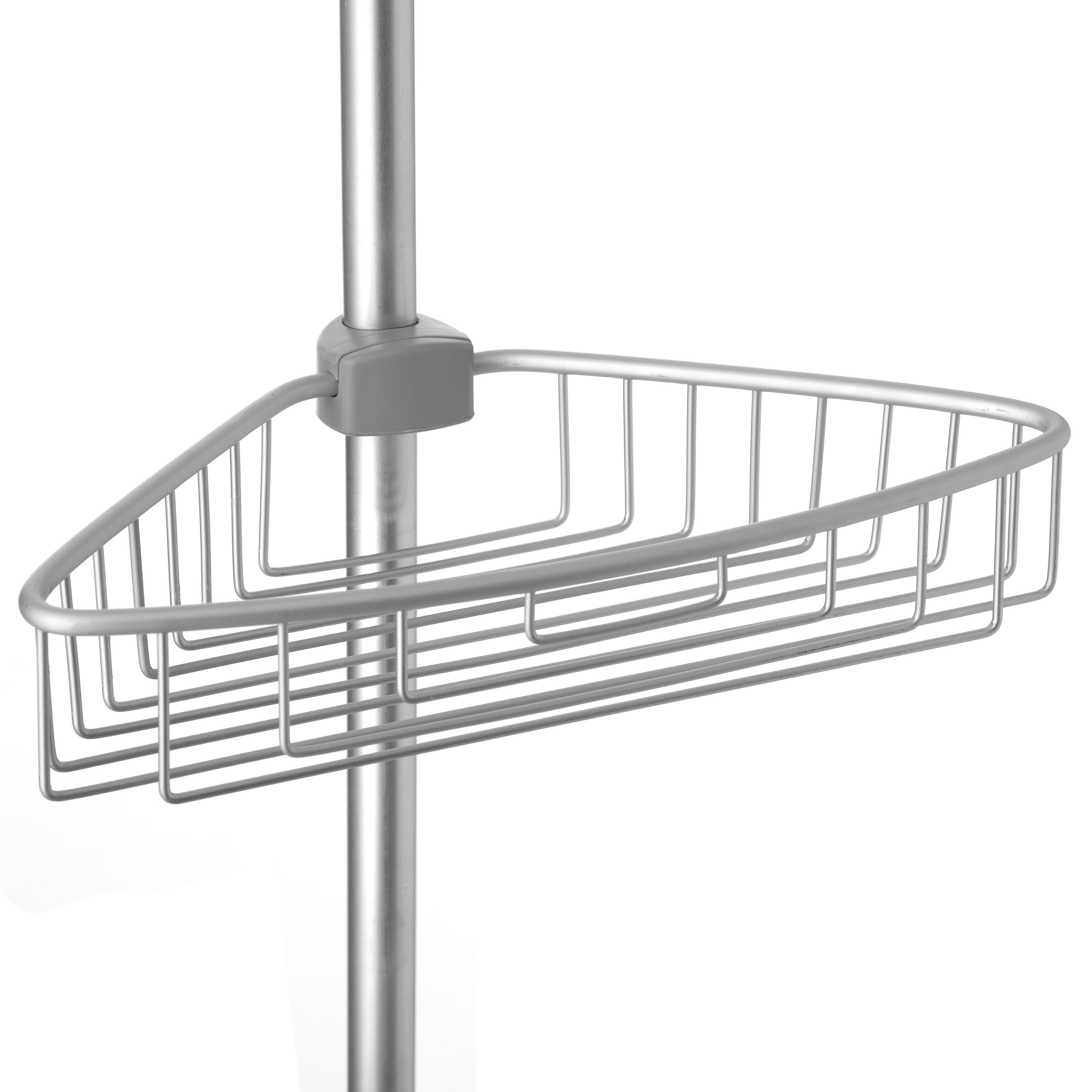 Etagère télescopique chromée aluminium TATAY - 6