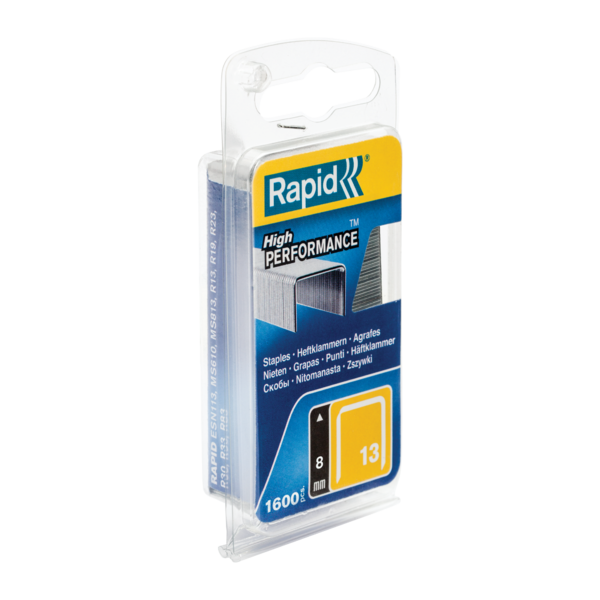 Lot de 1650 agrafes fil fin RAPID 13, 8 mm - 5