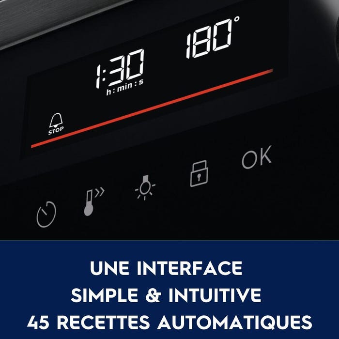 FOur avec une interface simple et intuitive + 45 recettes automatiques 