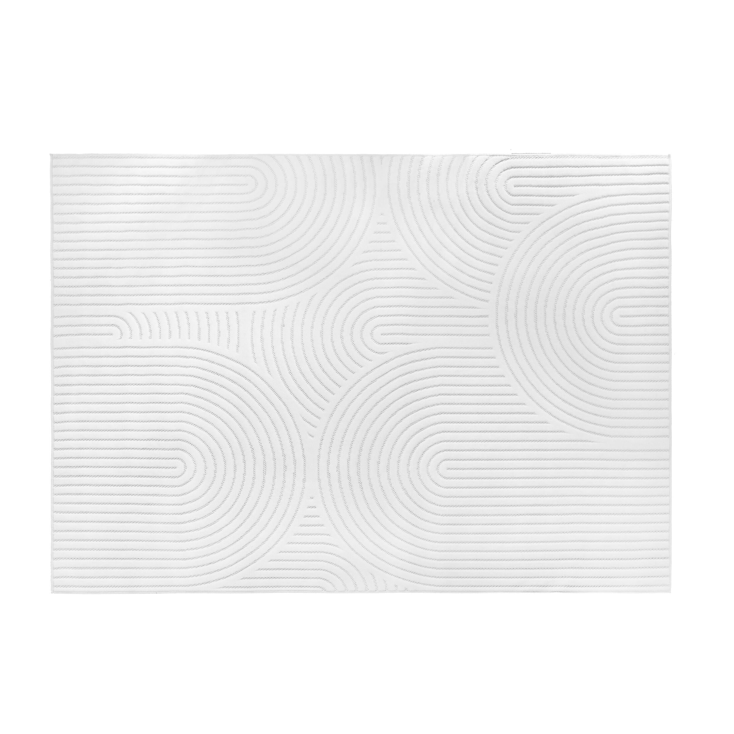 Tapete de interior Lanzarote 150x200cm branco - 3