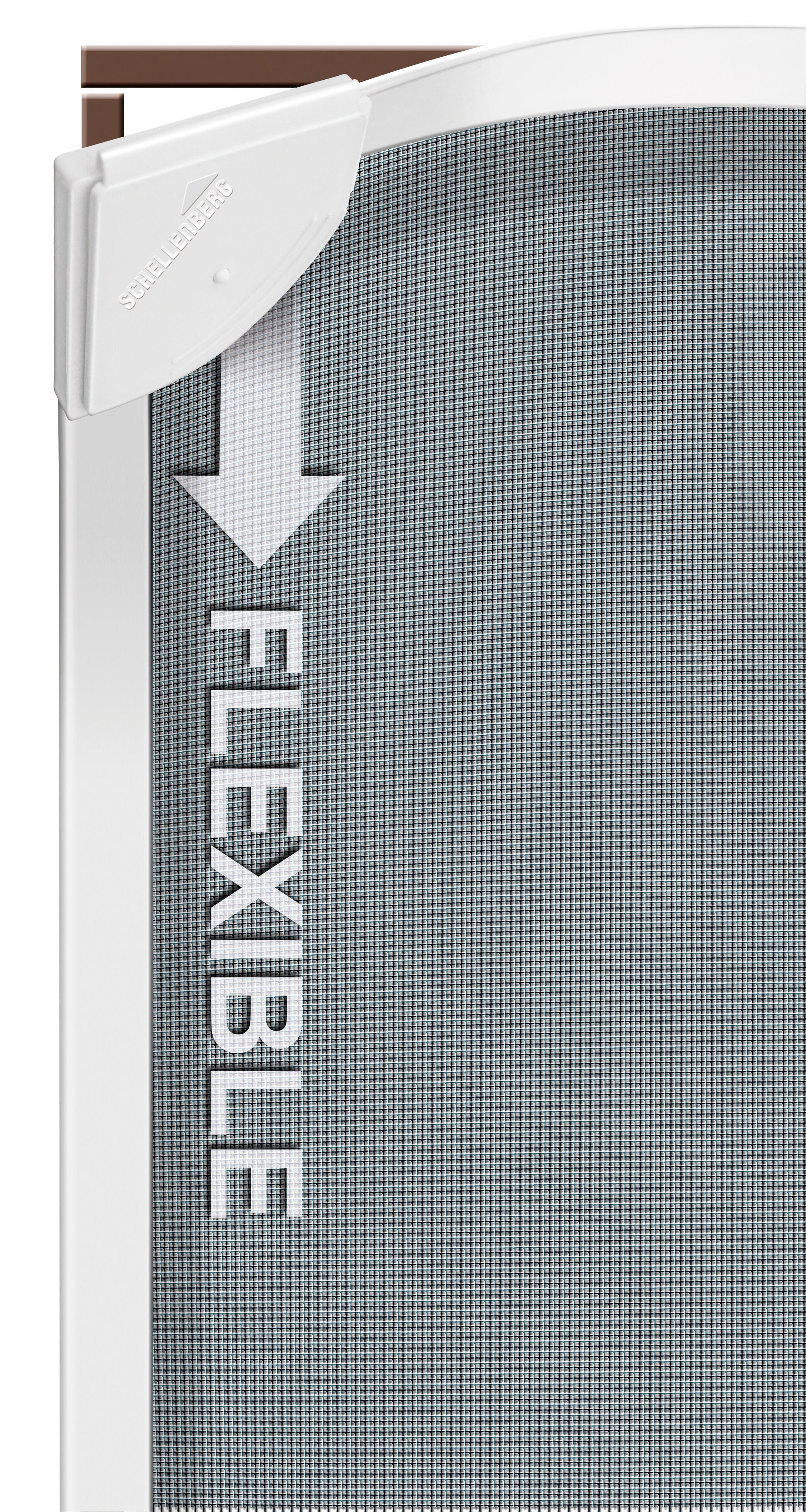 Mosquitera fija 100x120cm flexible magnética de pvc blanco recortable para ventana tela fibra de vidrio negra - 2