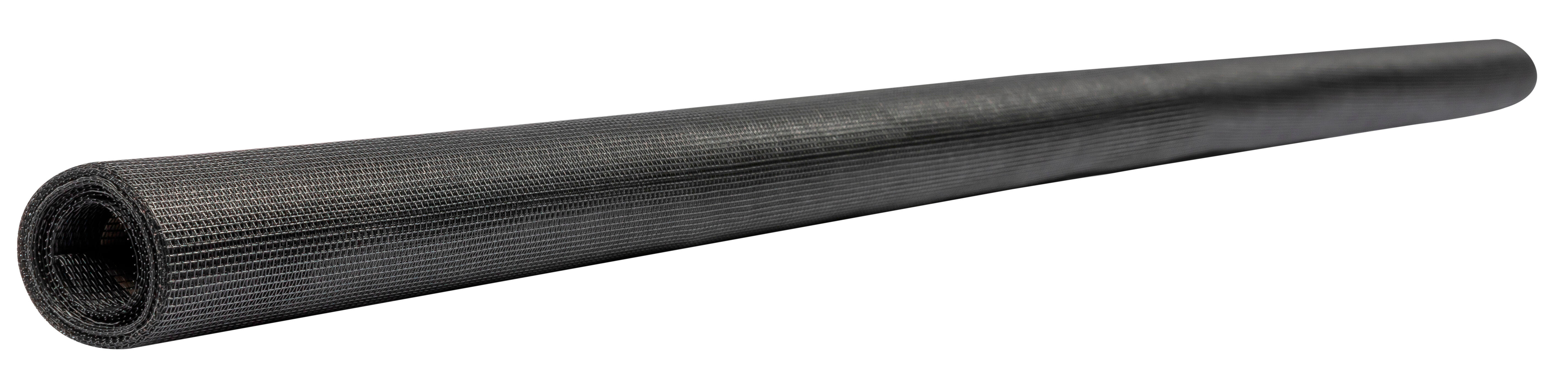 Tela mosquitera recortable para ventana fibra de vidrio gris 140x250cm