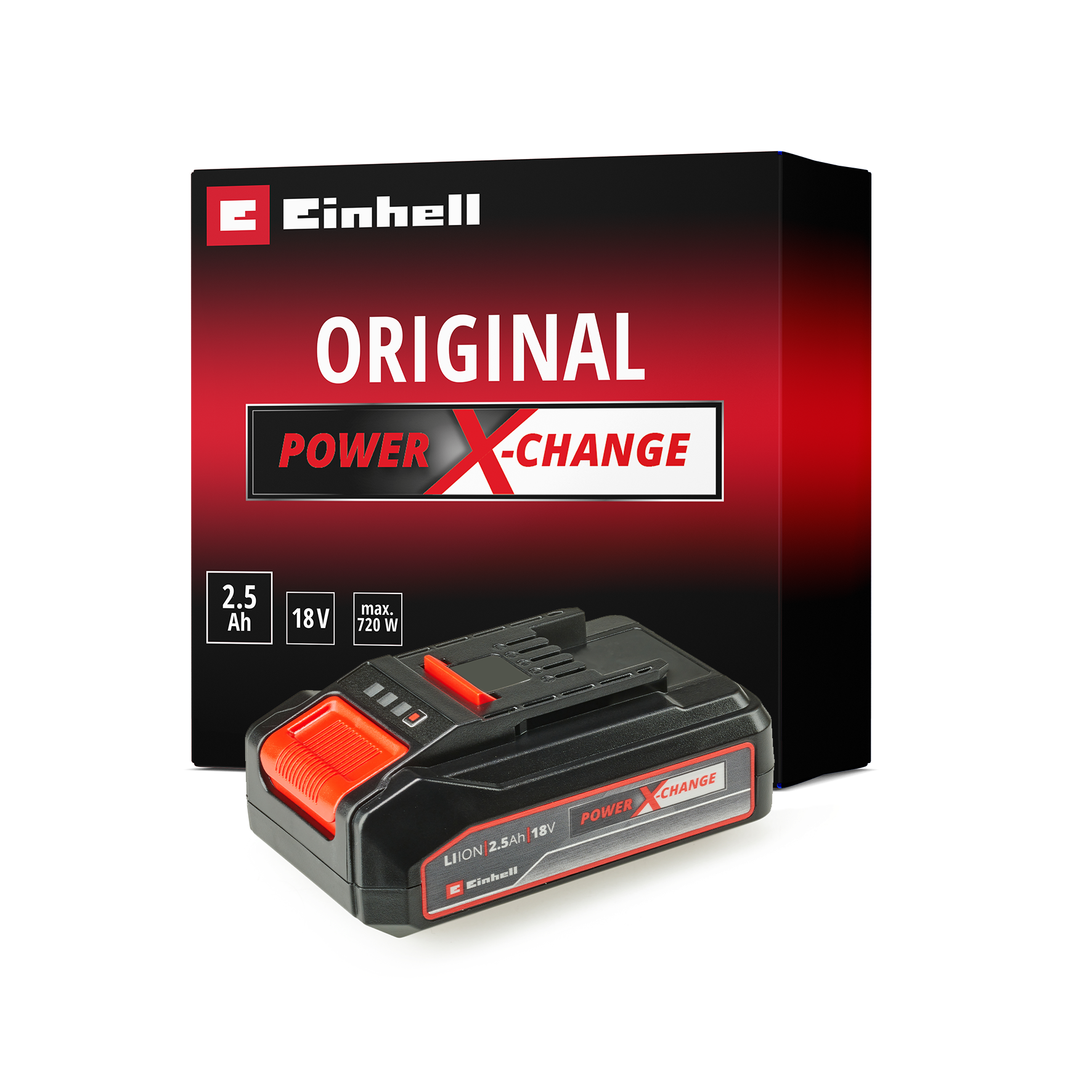 Pack carregador e bateria 18 V 2,5 Ah Einhell Power X-Change - 4