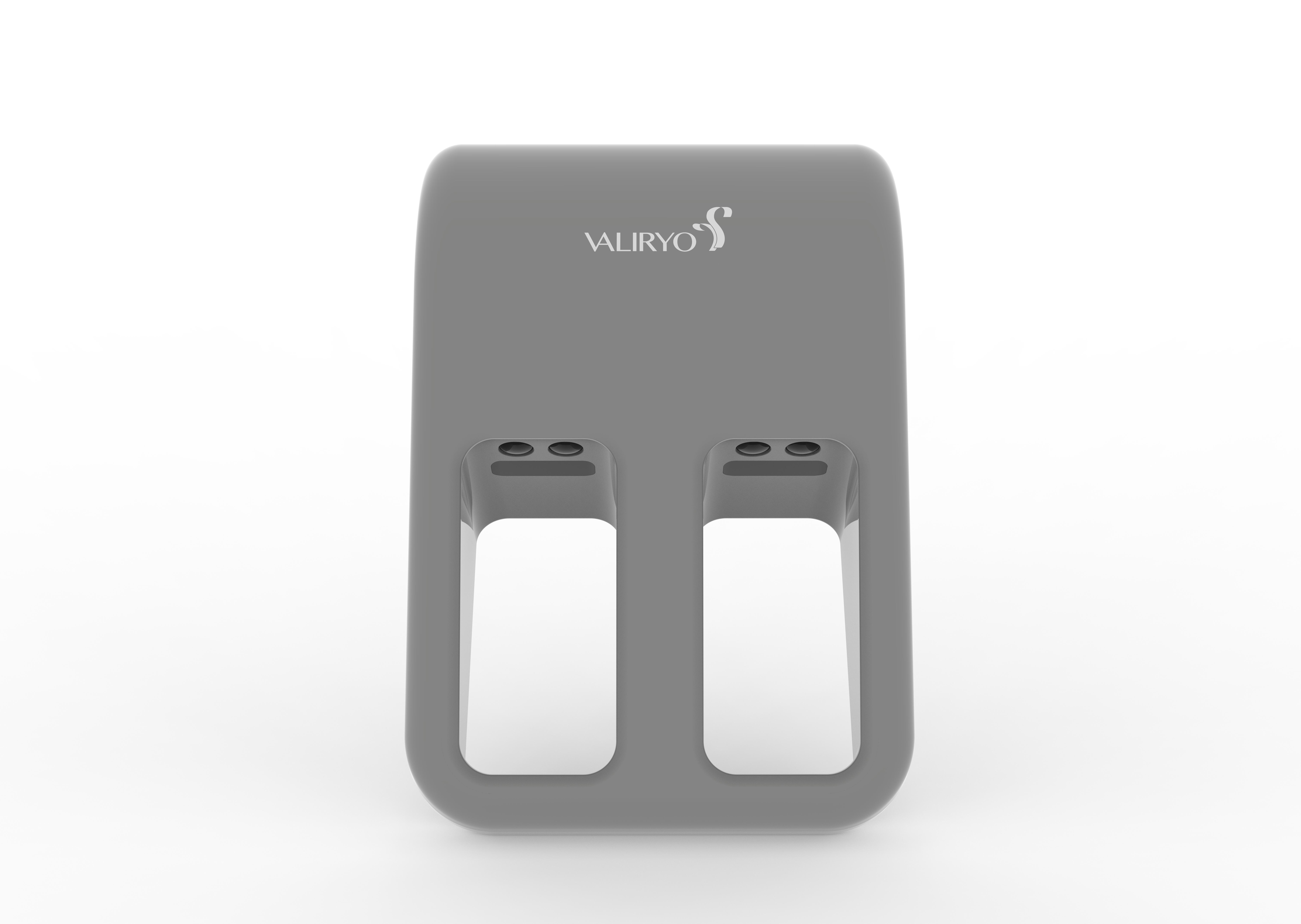 Secador de manos valiryo w gris brillo