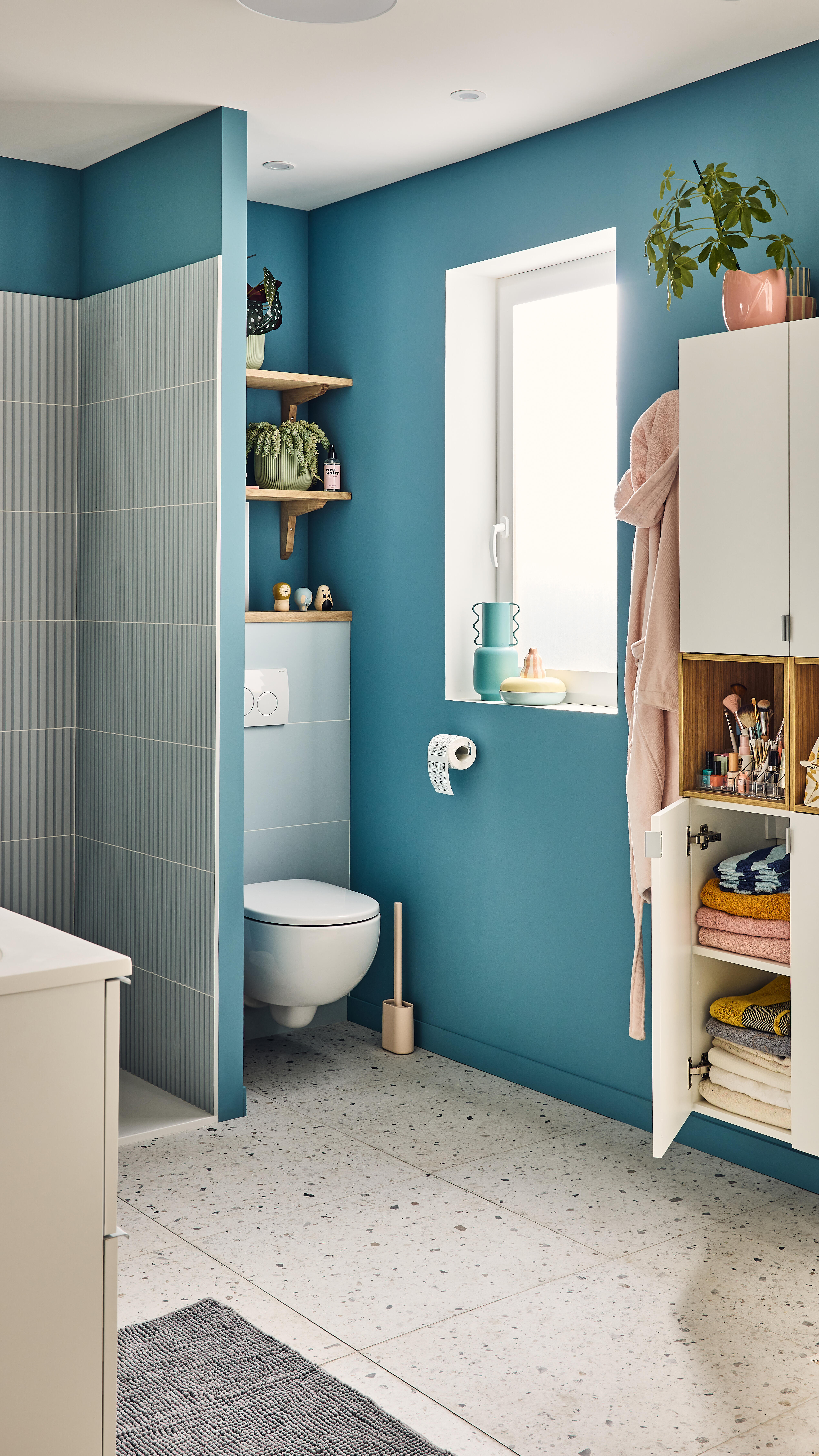 Columna de baño Modern marrón 30x161.6x30 cm - 8