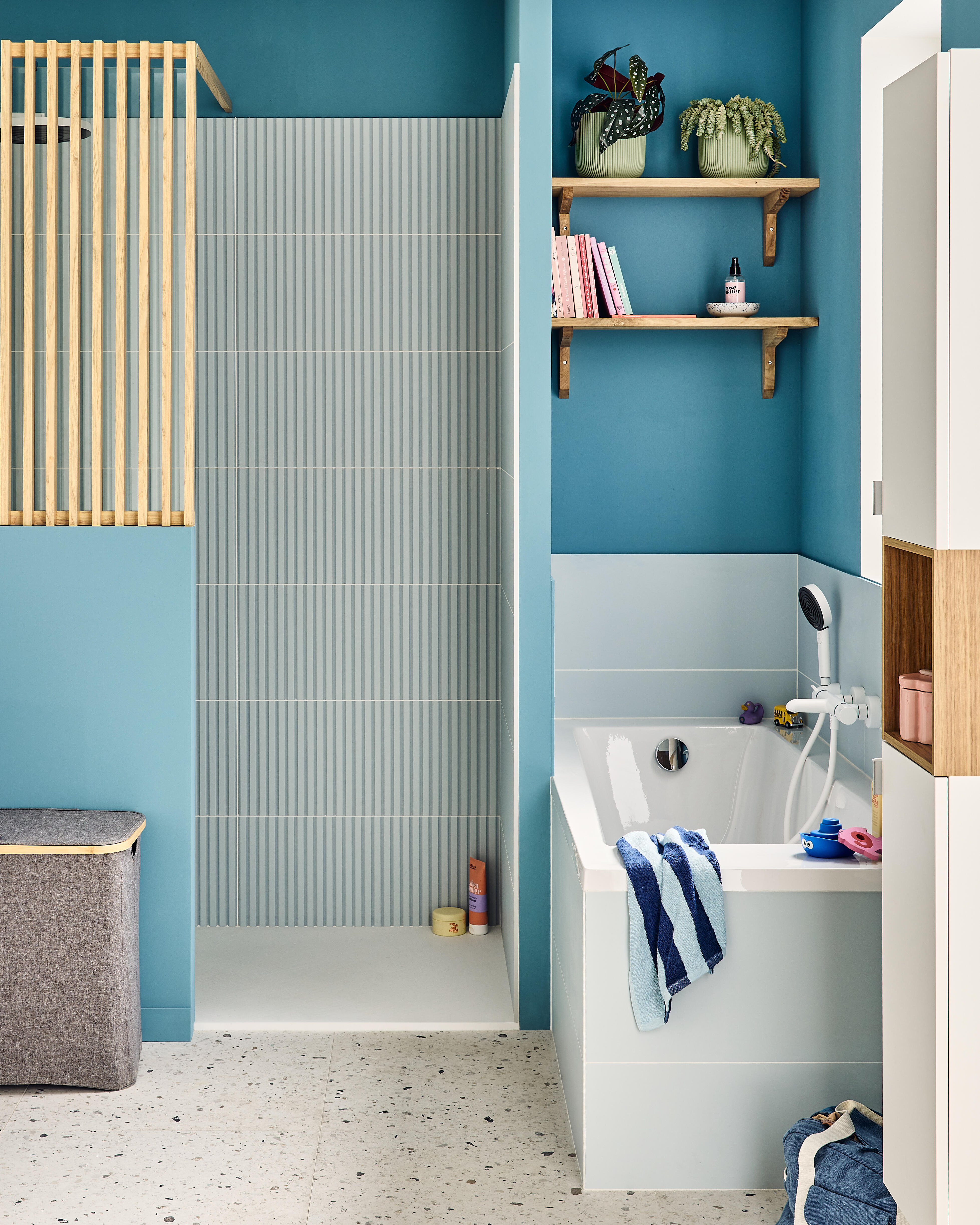 Baignoire rectangulaire L.170x l.70 cm blanc, SENSEA Access design - 2