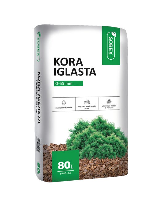 Kora Ogrodowa Iglasta 80 l 0 - 35 mm Sobex