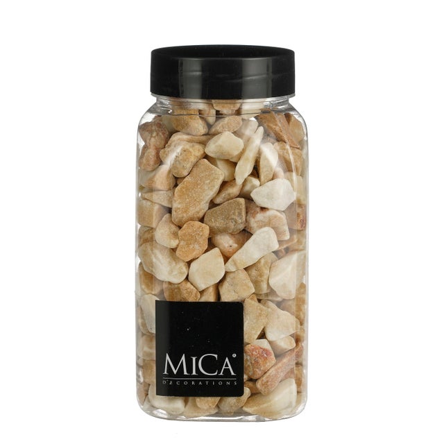 Piedras decorativas marrón granulado 650ml