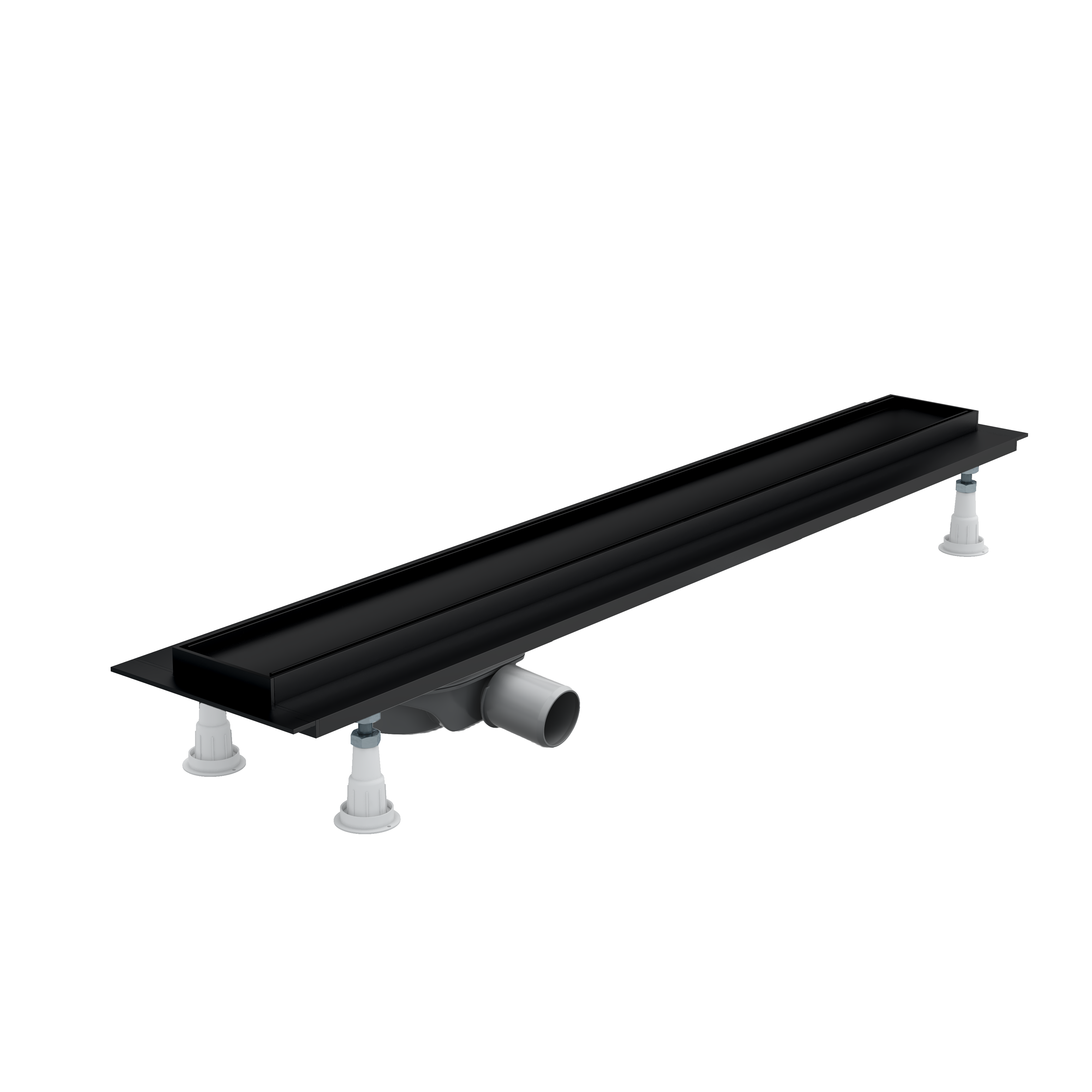 Odpływ liniowy prysznicowy Harmony Black 800 mm Schedpol