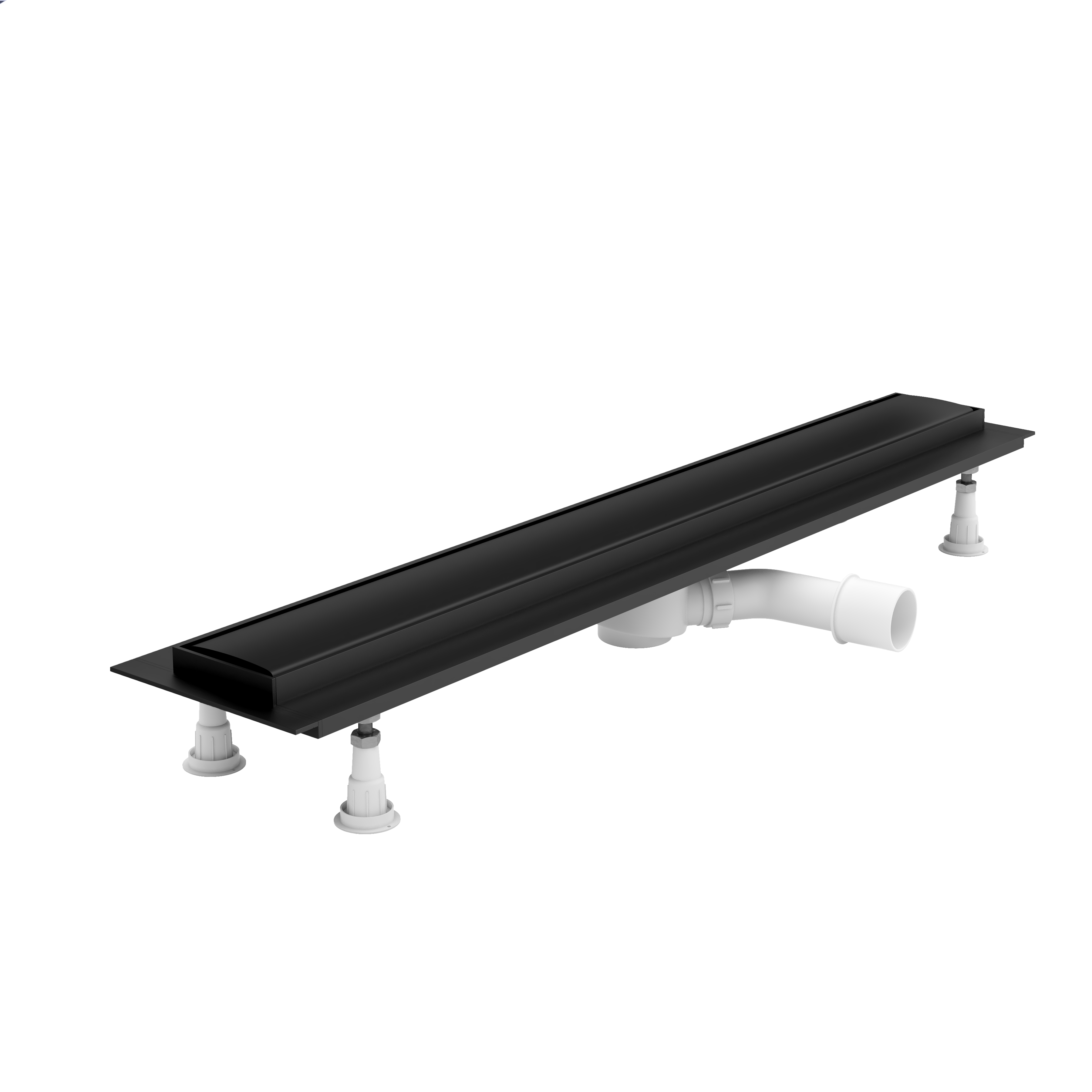 Odpływ liniowy prysznicowy Harmony Black Prime 900 mm Schedpol