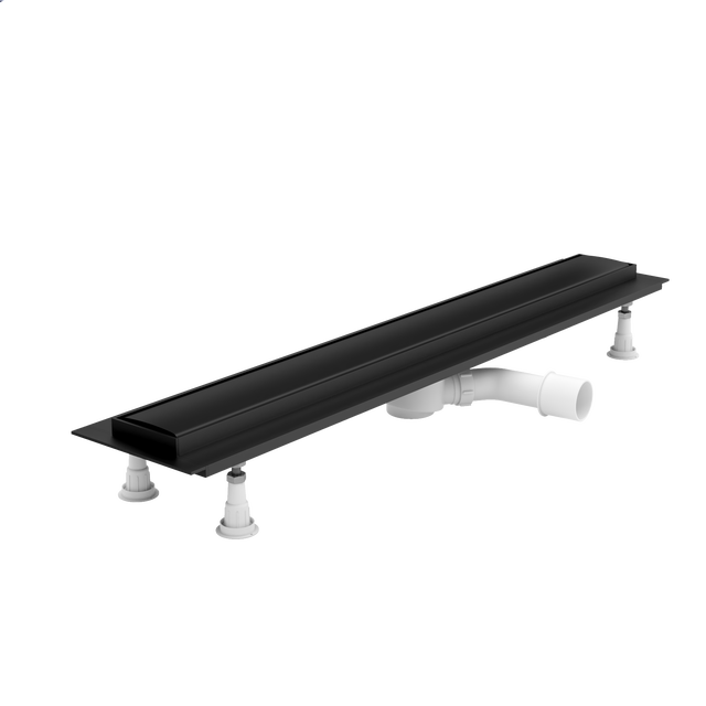 Odpływ liniowy prysznicowy Harmony Black Prime 800 mm Schedpol