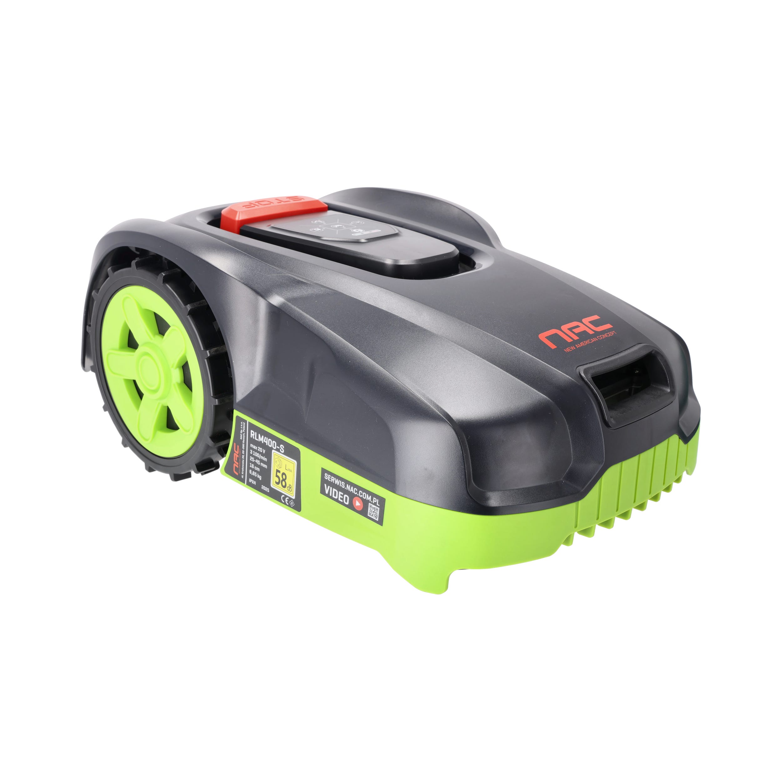 Robot koszący Nac RLM400-S 16cm 400m2 20V 2Ah - Leroy Merlin