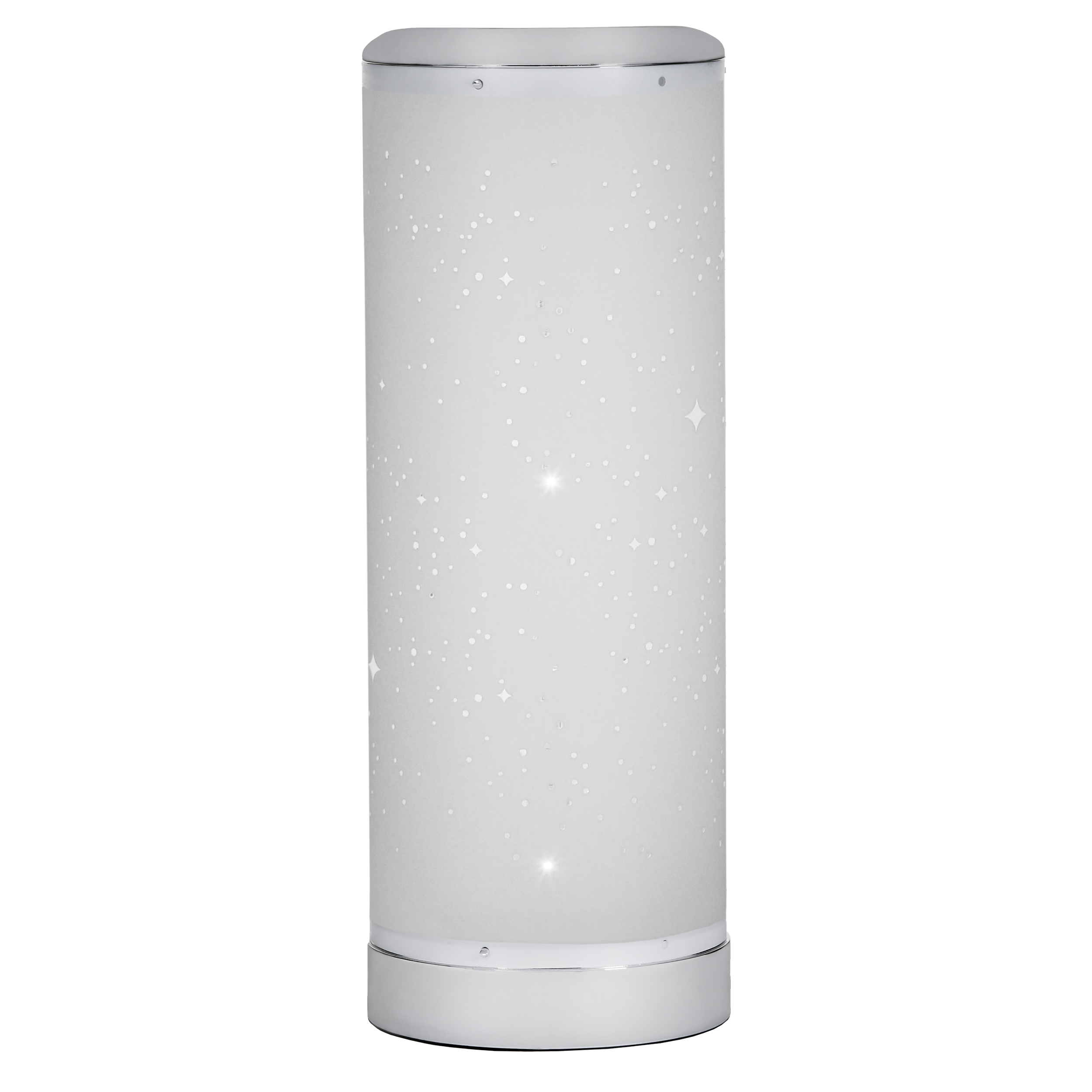 Lampa stołowa Ceres biała RGB pilot LED Action