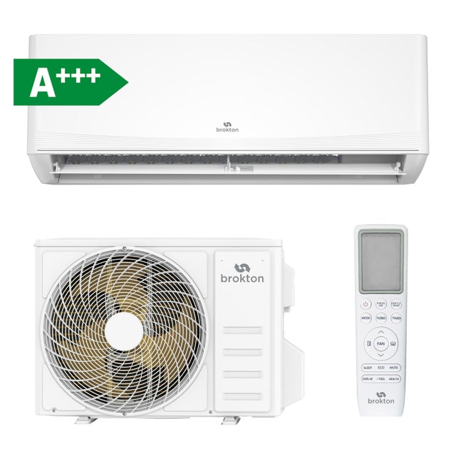 Aire acondicionado split 1X1 BROKTON BRST12 A+++ 3000 fg Wi-Fi