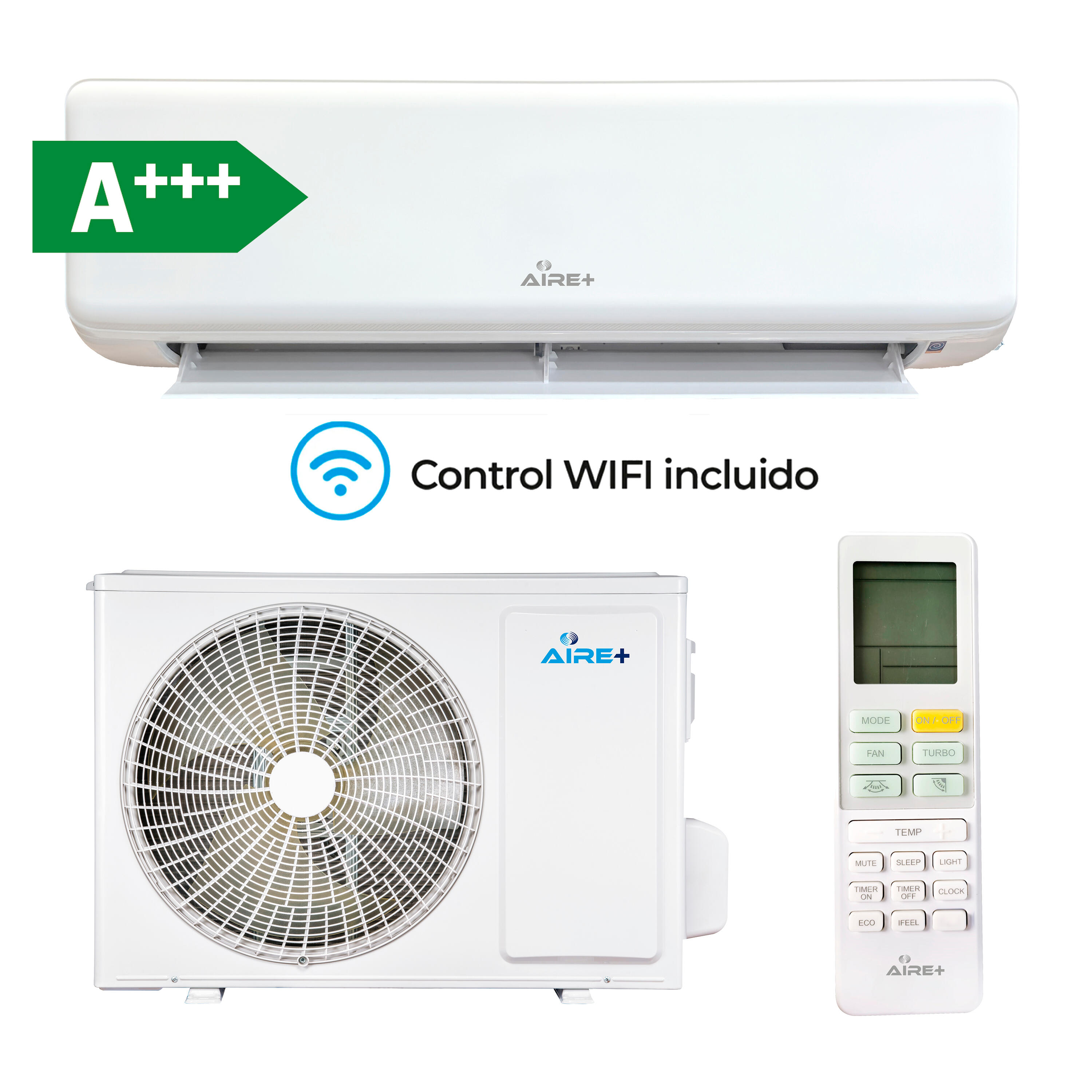 Ar condicionado 1x1 Aire+ mural 12v Zafiro 12kbtu - 4