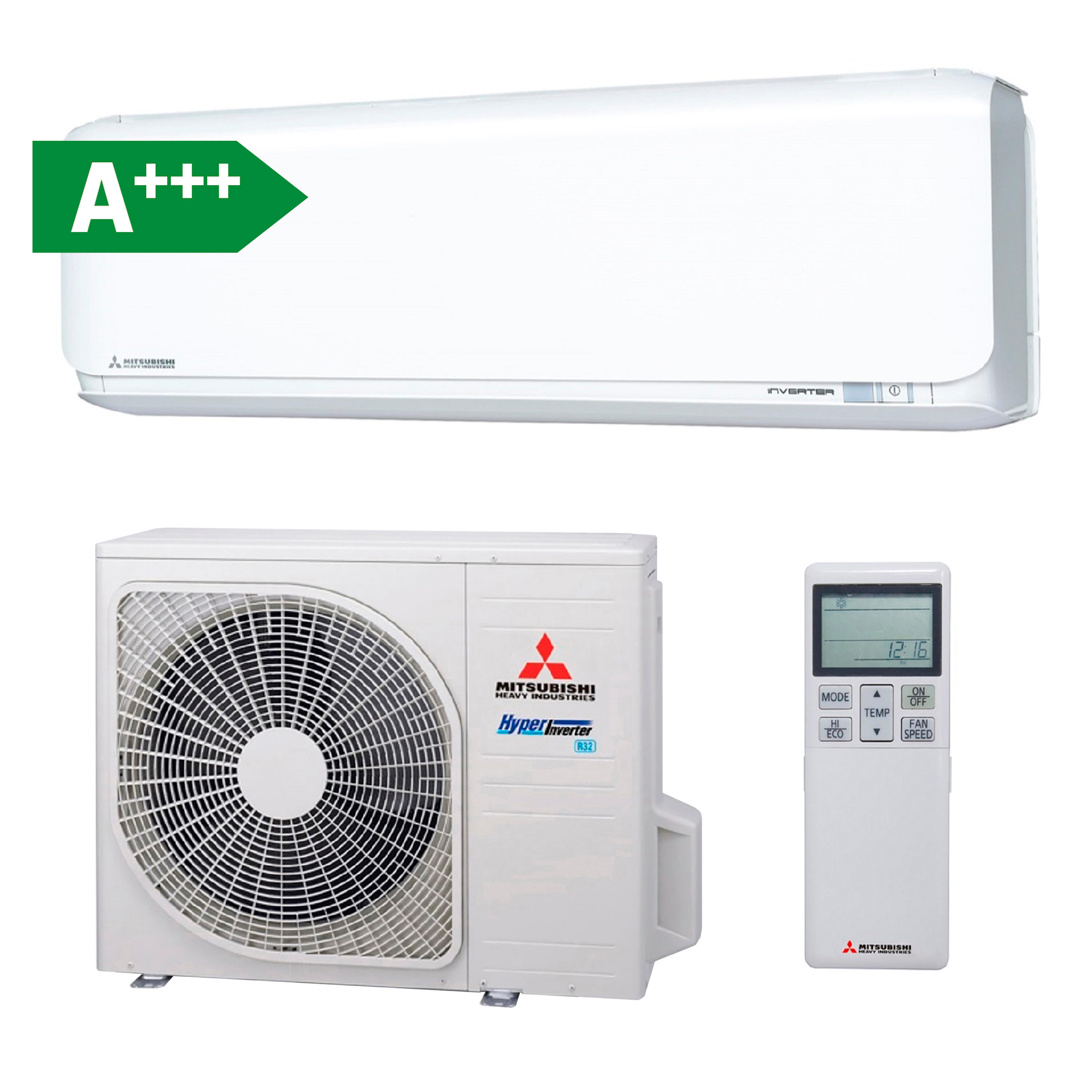 Aire acondicionado 1x1 mitsubishi diamond 20zsx-wfb a+++ 1720 fg blanco wifi