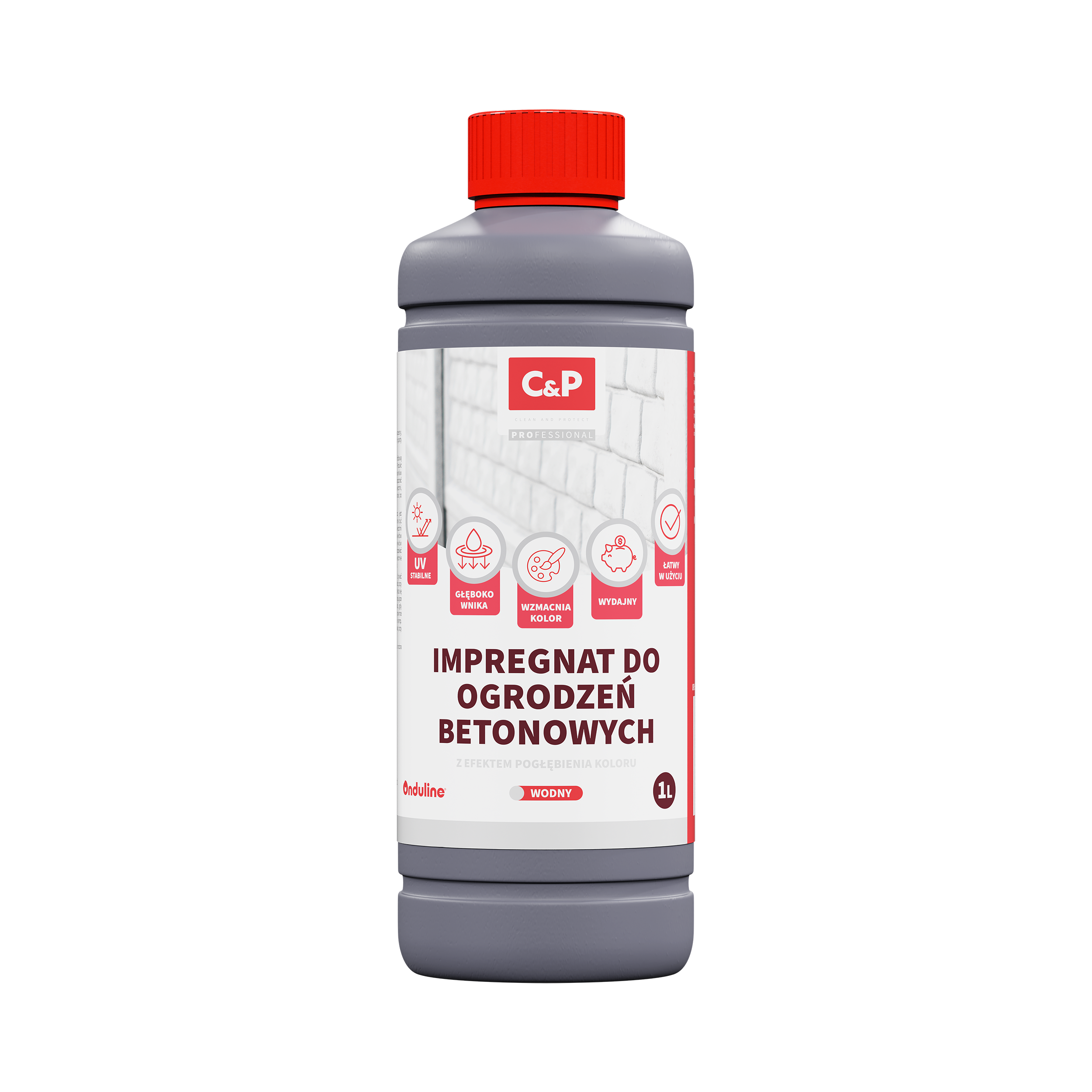 Impregnat do ogrodzeń betonowych C&amp;P WET 1 litr