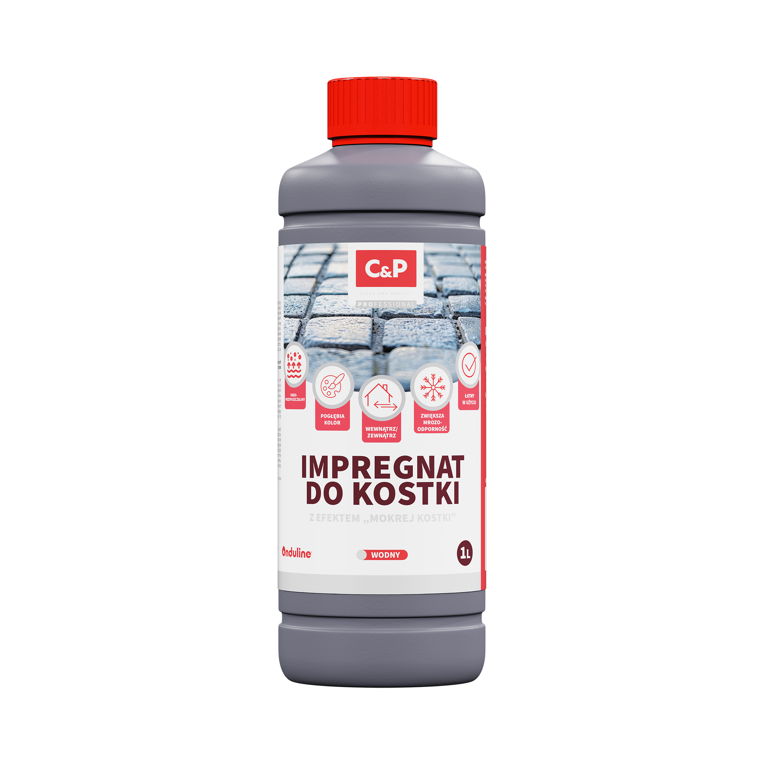 Impregnat wodny do kostki brukowej C&amp;P WET 1 litr