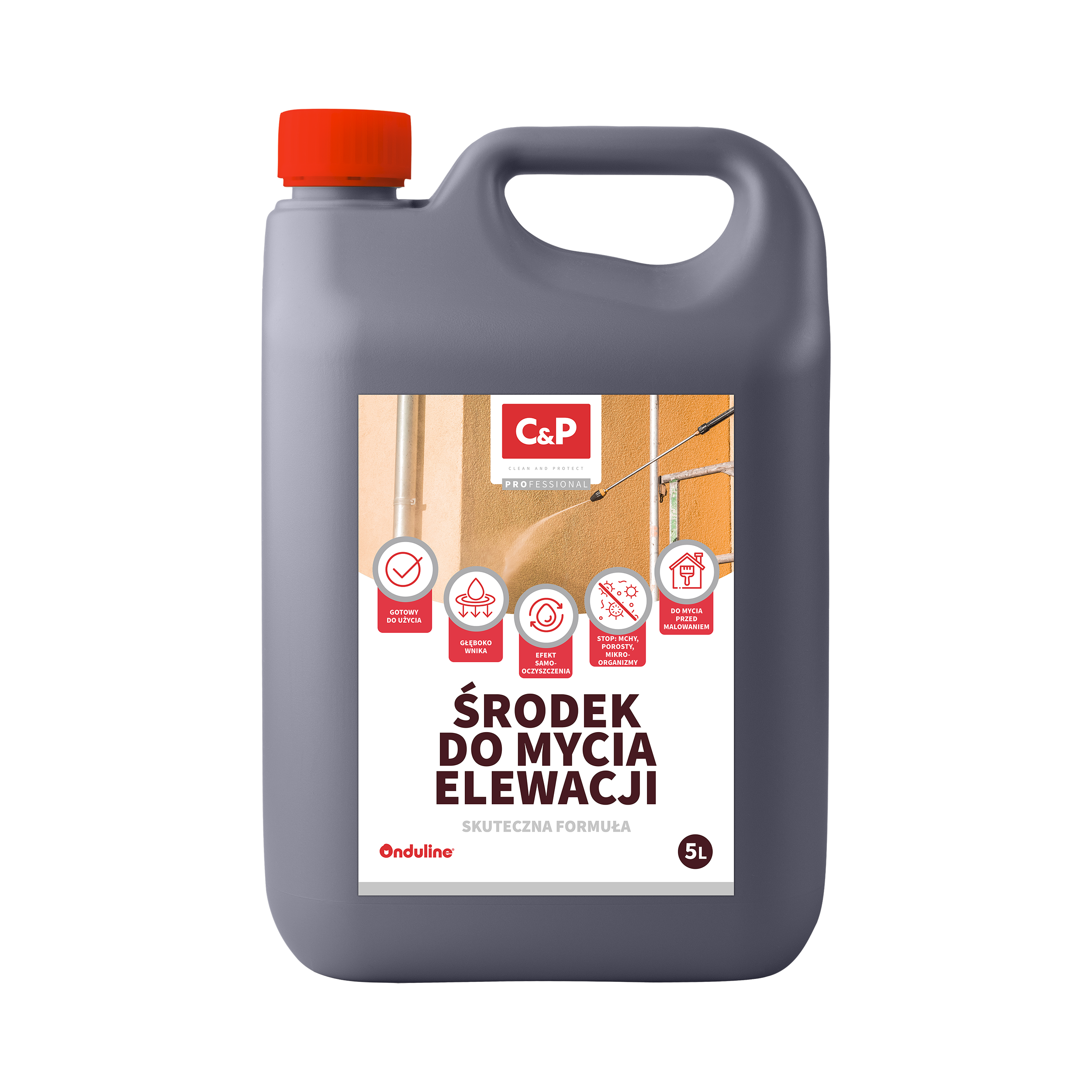 Środek do mycia elewacji C&amp;P 5 litrów