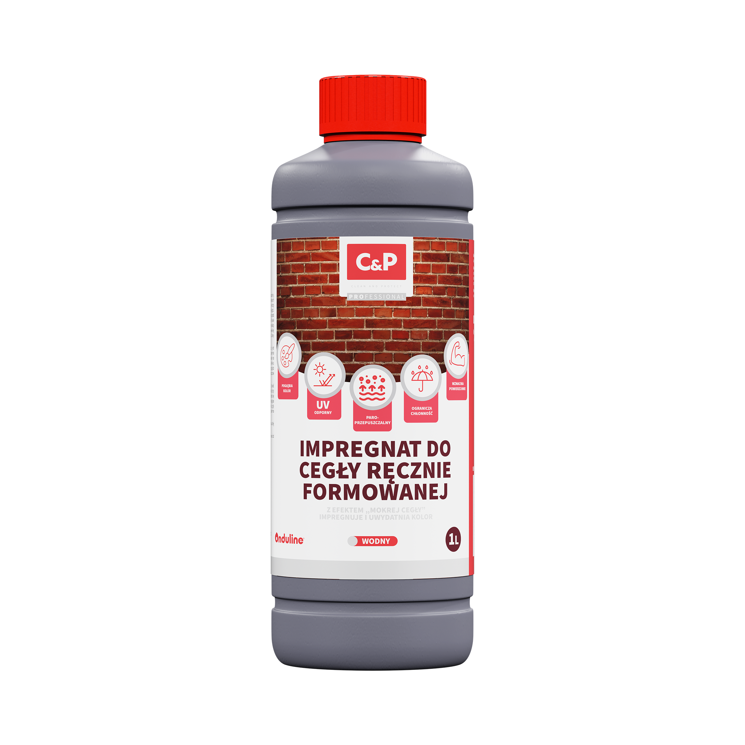 Impregnat do cegły wodny C&amp;P WET 1 litr