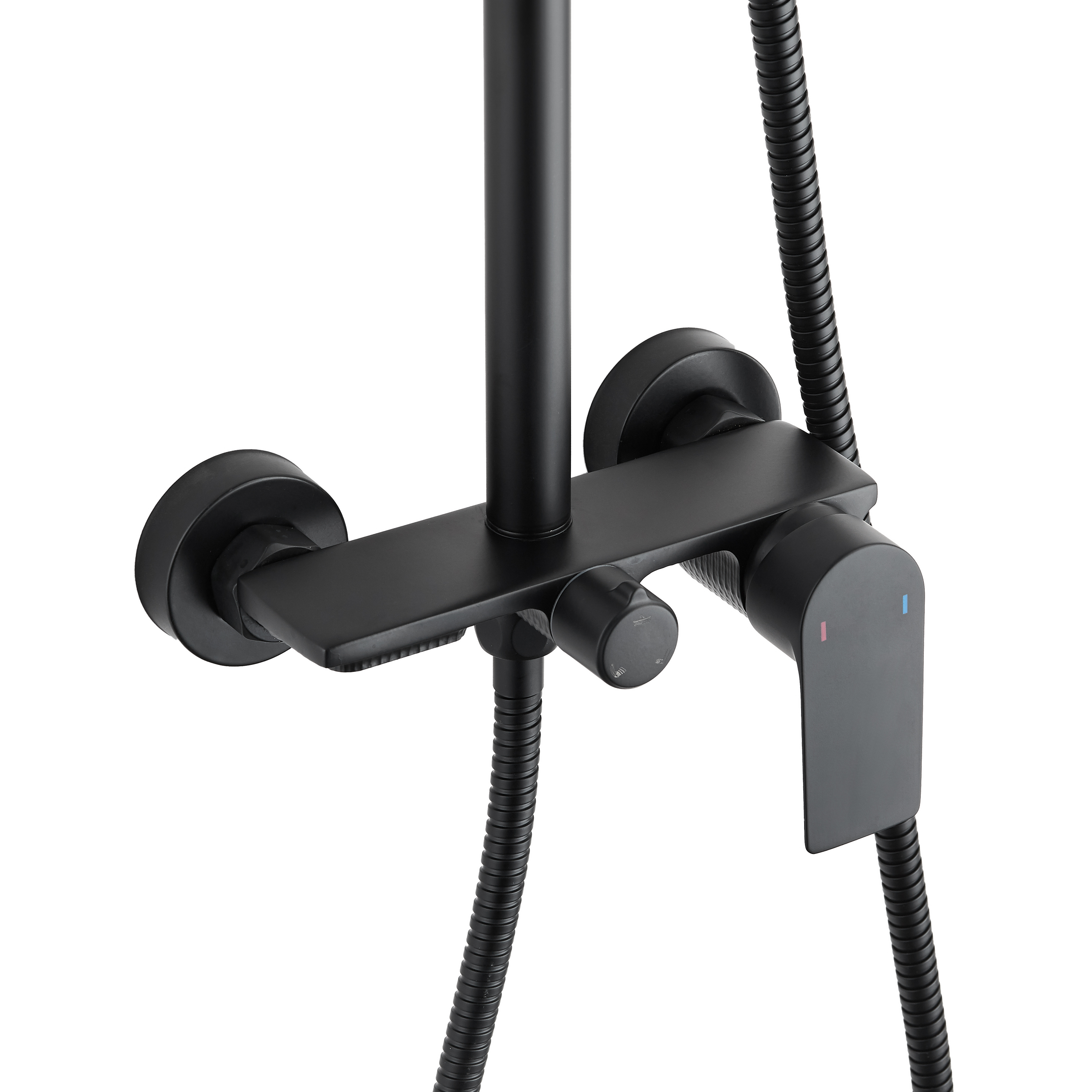 Kolumna prysznicowa z baterią Deja czarna Invena - 7