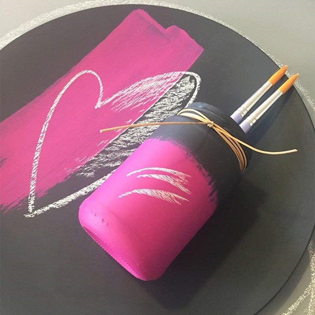 Pittura per interni lavagna, FLEUR Fleur fucsia crazy horse opaco, 0.75 L