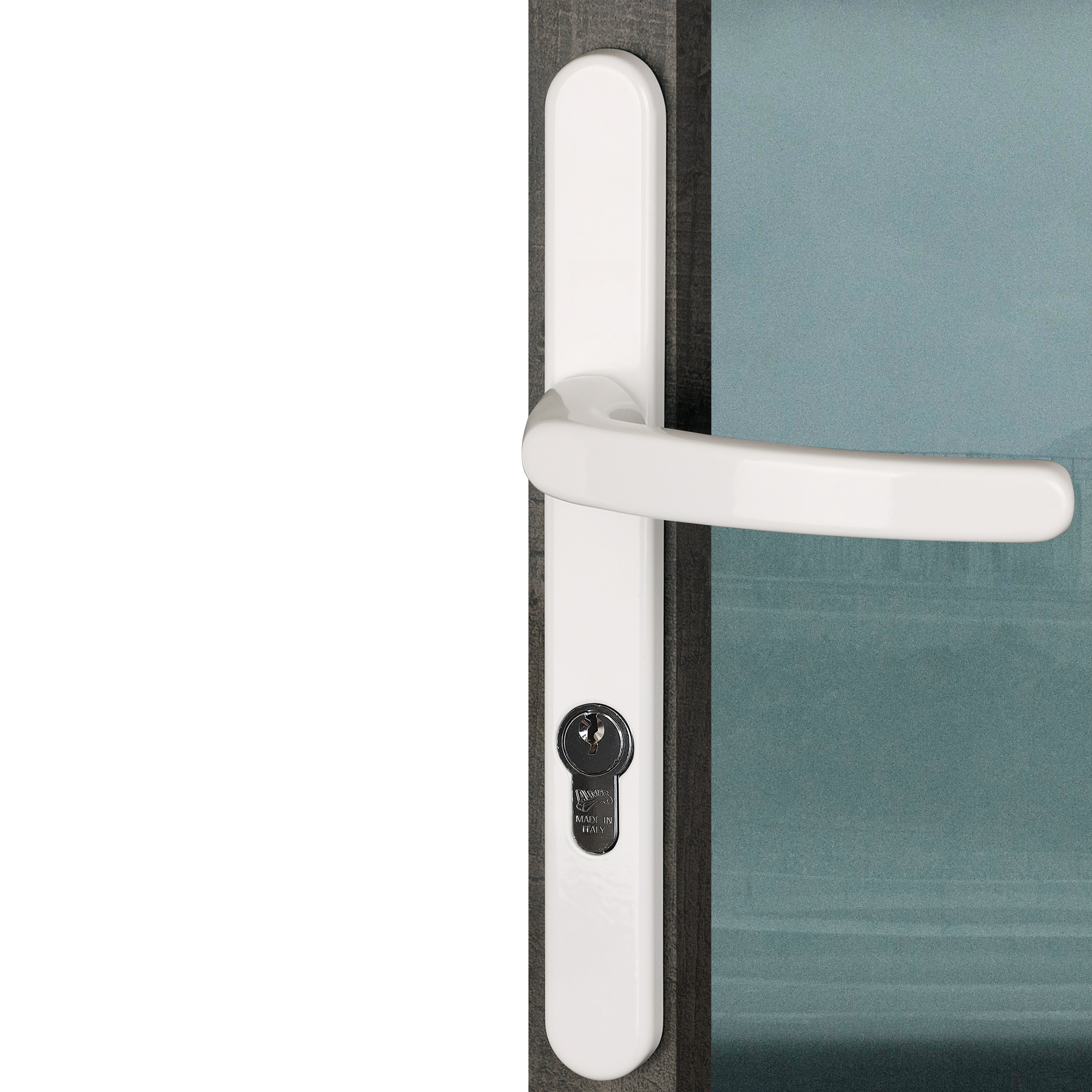 Poignée de porte-fenêtre blanche BALTIC - 4
