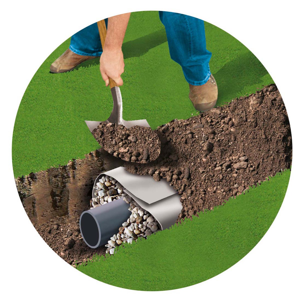 Rete per ponteggi ONDULINE Ondutex TNT 10 x 1 m 100 g/m² in polipropilene bianco - 4