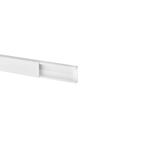 SCOSKK35 Goulotte Cache-Câbles En PVC 10 M – 2000 X 20 X 10 Mm – Organisateur De Câbles Discret Pour Maison, Bureau Et TV – Facile à Couper Et à Installer