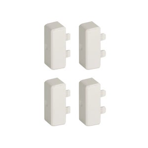 Goulotte Autocollante Blanche Mini 14x10 Mm X 2m - Cache Câbles Flexible Pour Mur Et Sol - Organisation Fils