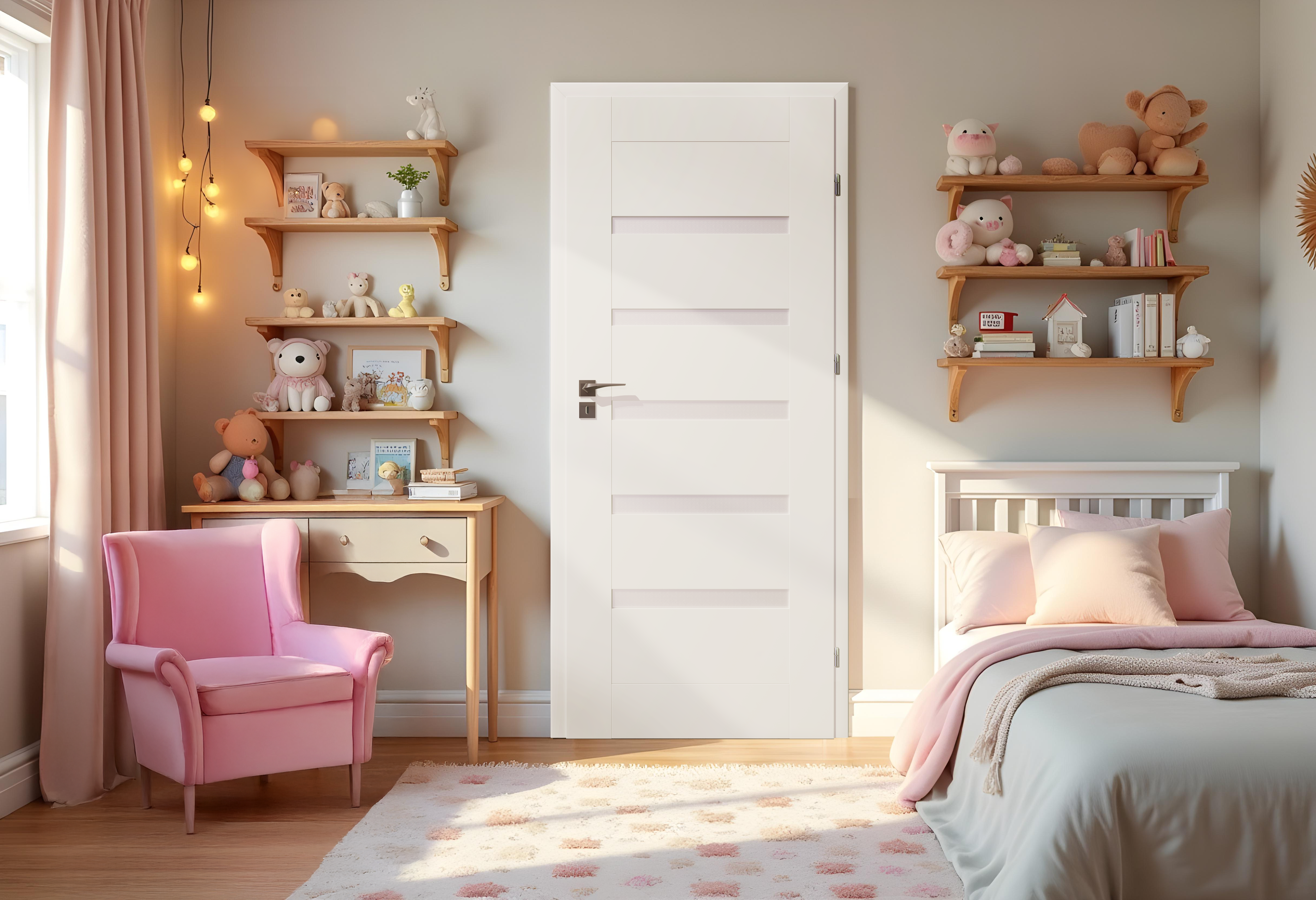 Drzwi wewnętrzne pokojowe Etna Białe 80 Prawe ARTENS - 2