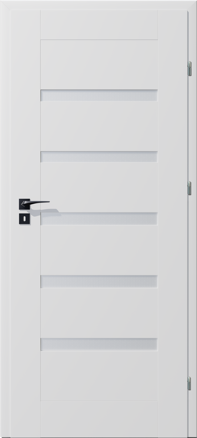 Drzwi wewnętrzne pokojowe Etna Białe 80 Prawe ARTENS