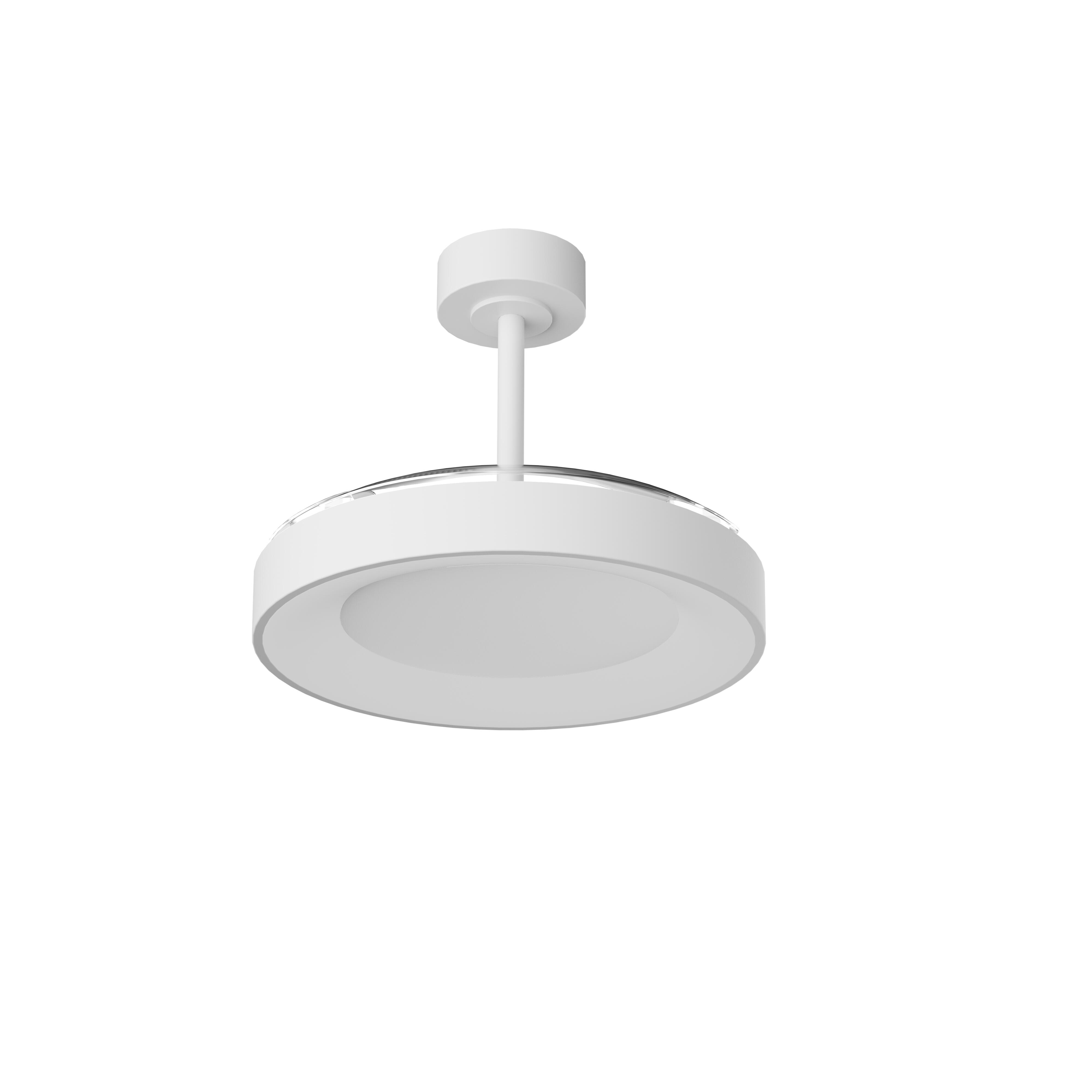 Ventilador de techo con luz silencioso DC 30W con mando ø106 cm Niseko MANTRA blanco luz CCT 3 aspas retráctiles tipo lámpara| 8 velocidades| modo verano/invierno| brisa| recomendado de 13 a 20m² - 3