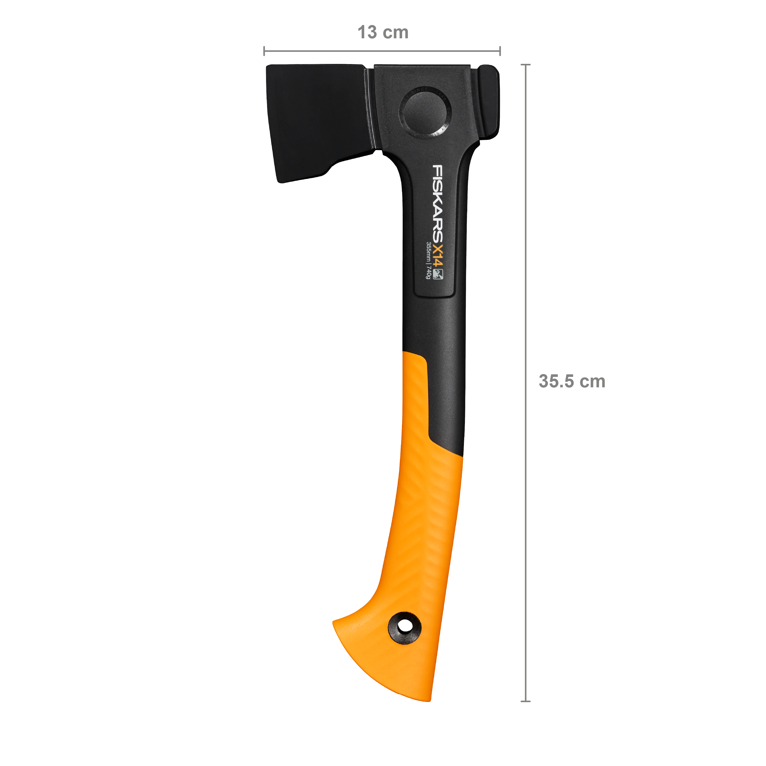 Siekiera Fiskars XS-X14 uniwersalna 0.8 kg 38.7 cm - 5