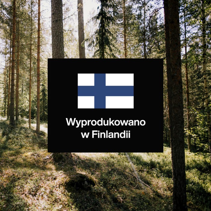 Wyprodukowano w Finlandii