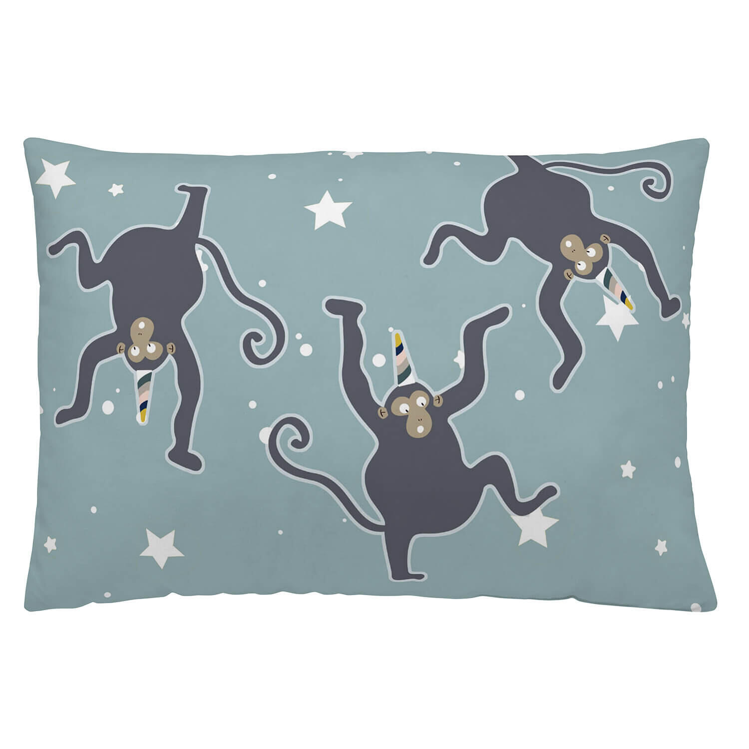 Funda de cojín de algodón kei 50x30 cm