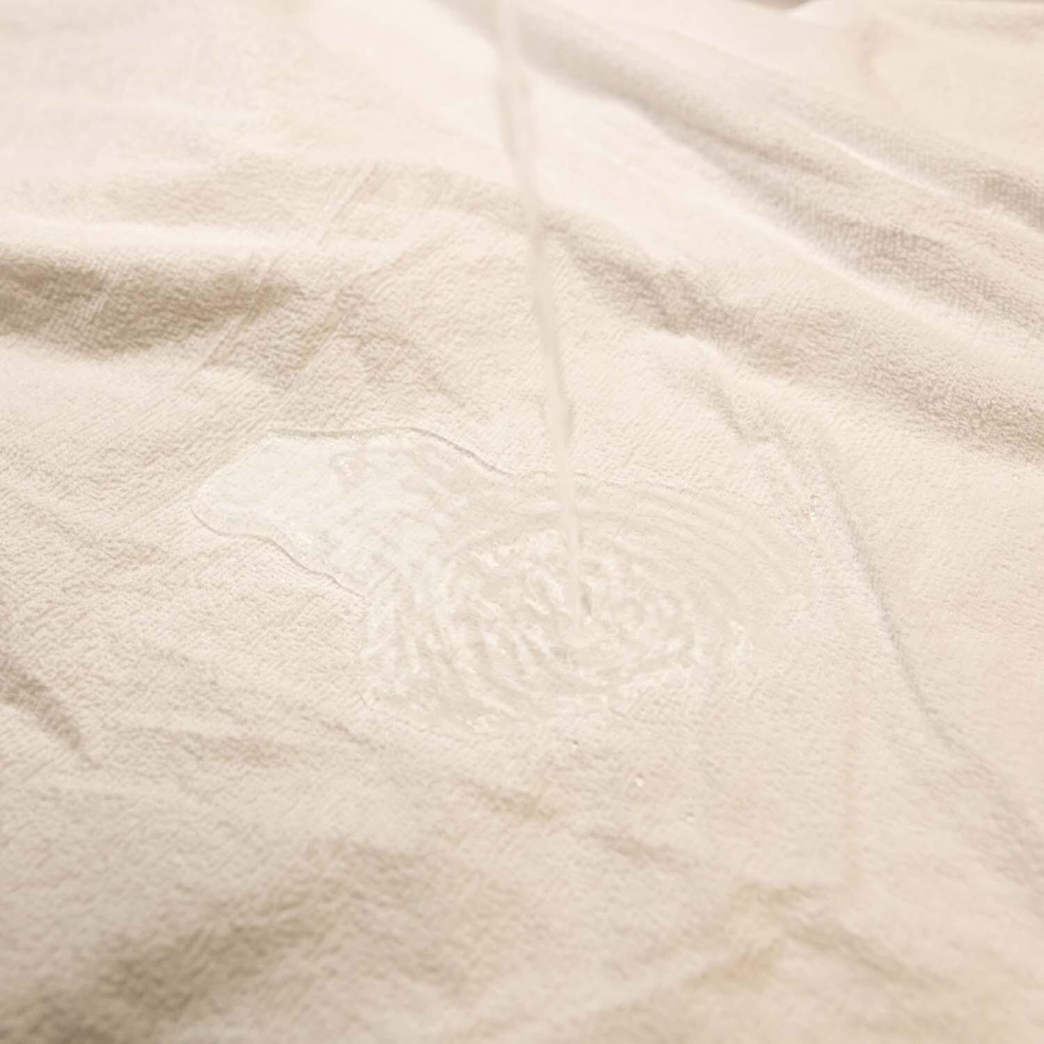 Protector de colchón  impermeable de algodón 120x200 cm blanco para cama de 120 cm de ancho - 3