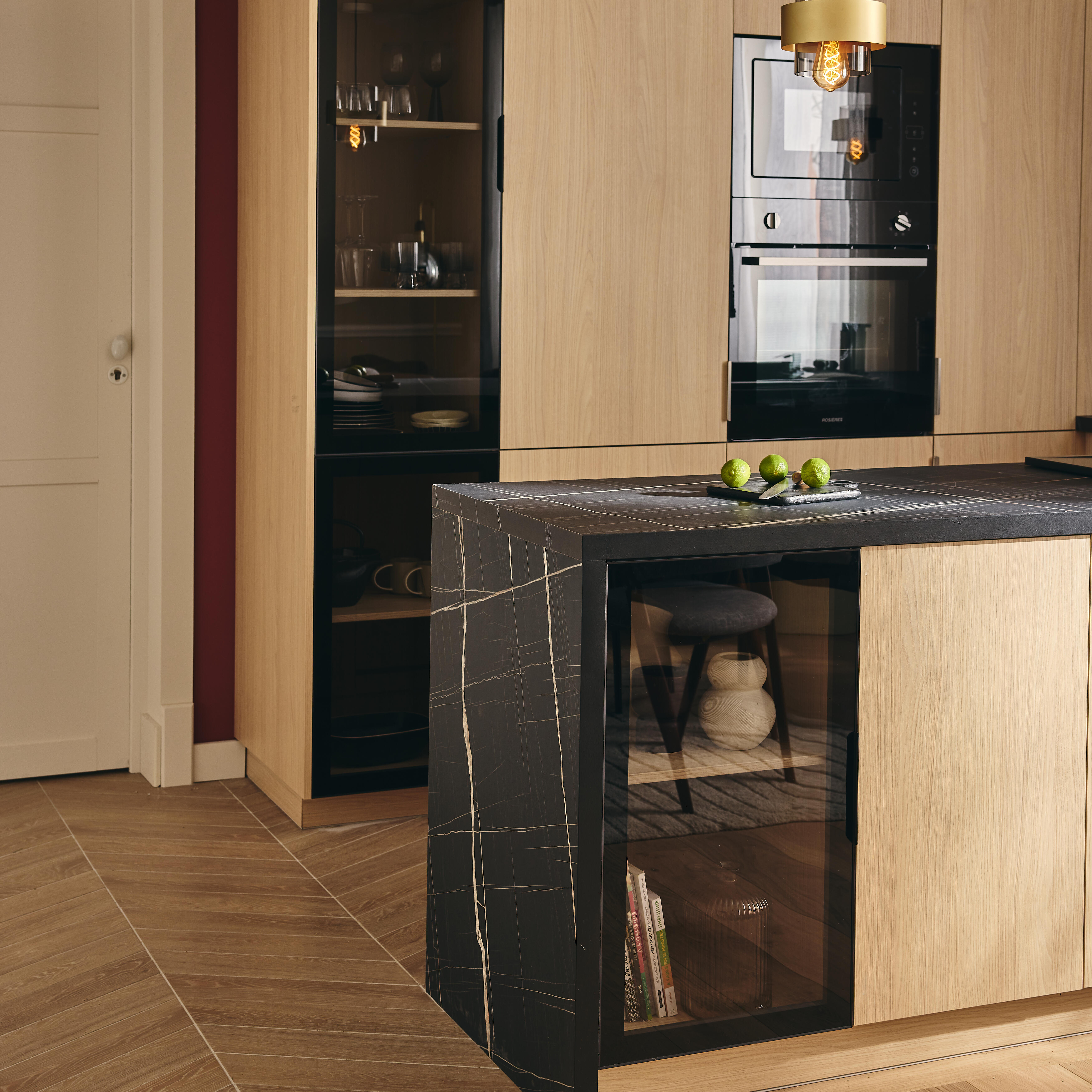 Porta de cozinha Delinia Hudson 30x77  carvalho claro - 14