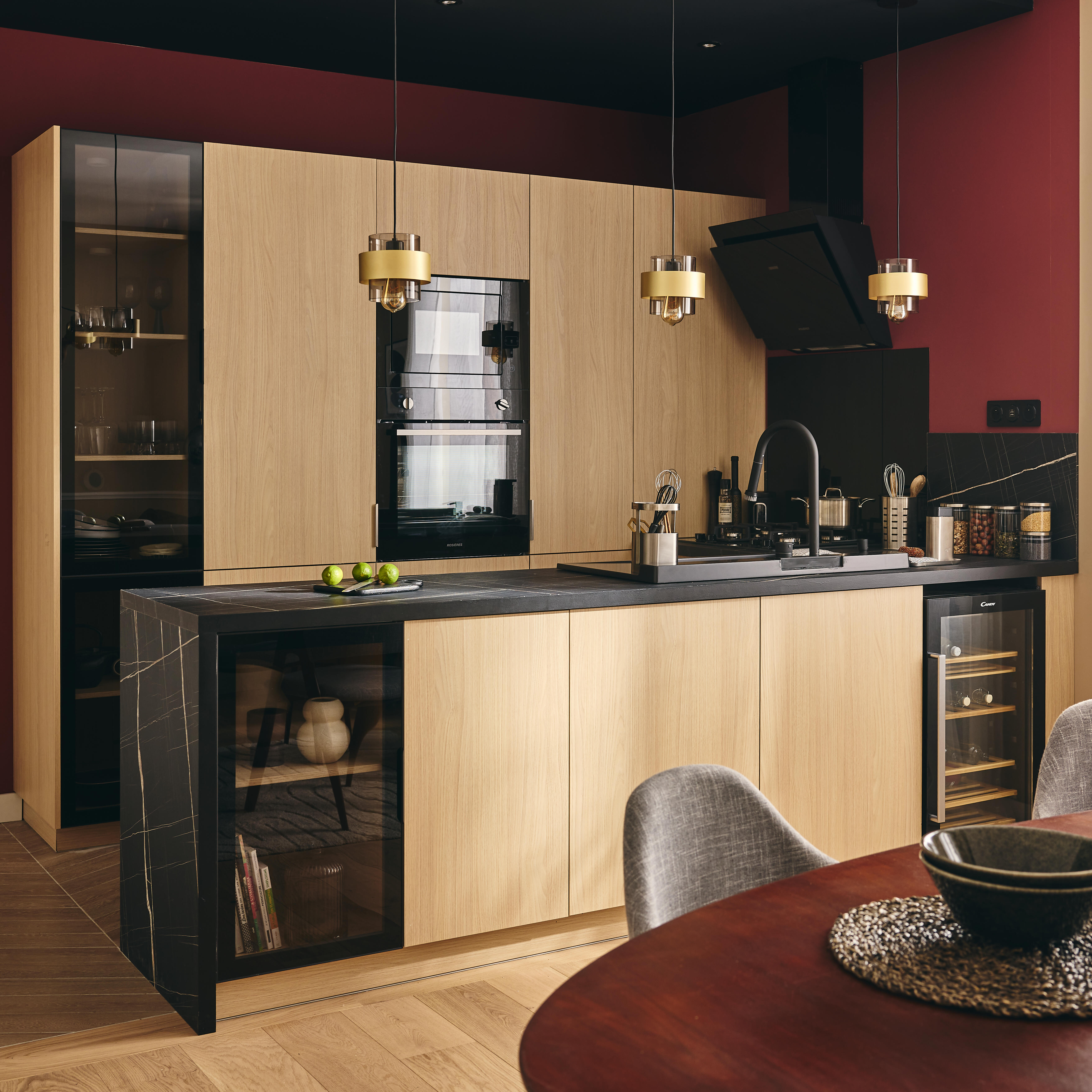 Porta de cozinha Delinia Hudson 30x77  carvalho claro - 13