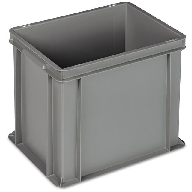 Cesta in polipropilene MOBIL PLASTIC Eurobox grigio P 30 x L 40 x H 32 cm