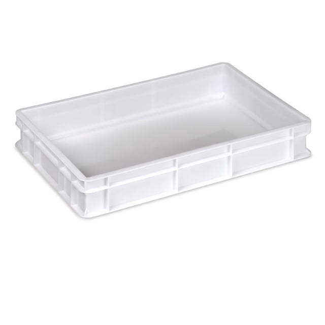 Contenitore per alimenti 18 Lt 4410-N MOBIL PLASTIC in polietilene bianco L 60 x H 10 x P 40 cm