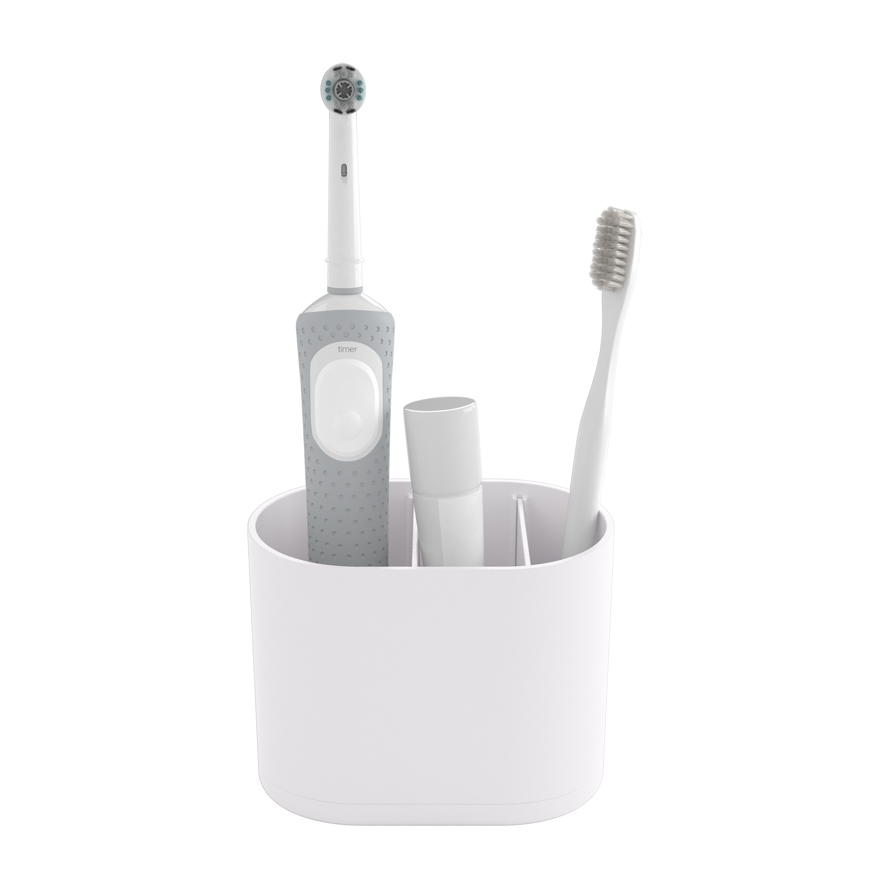 Portacepillos easy blanco