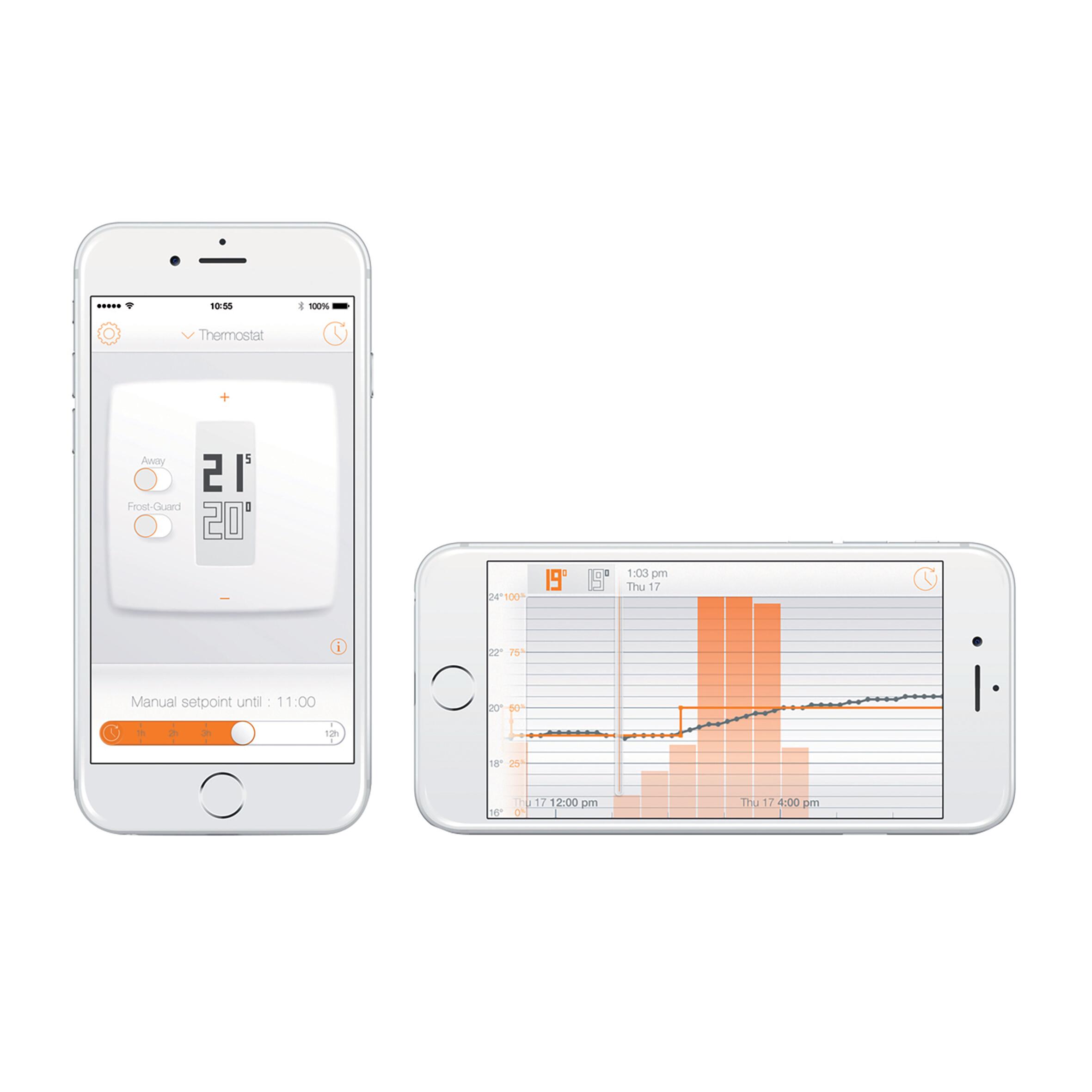 Termostato intelligente e connesso NETATMO INK010 bianco - 23